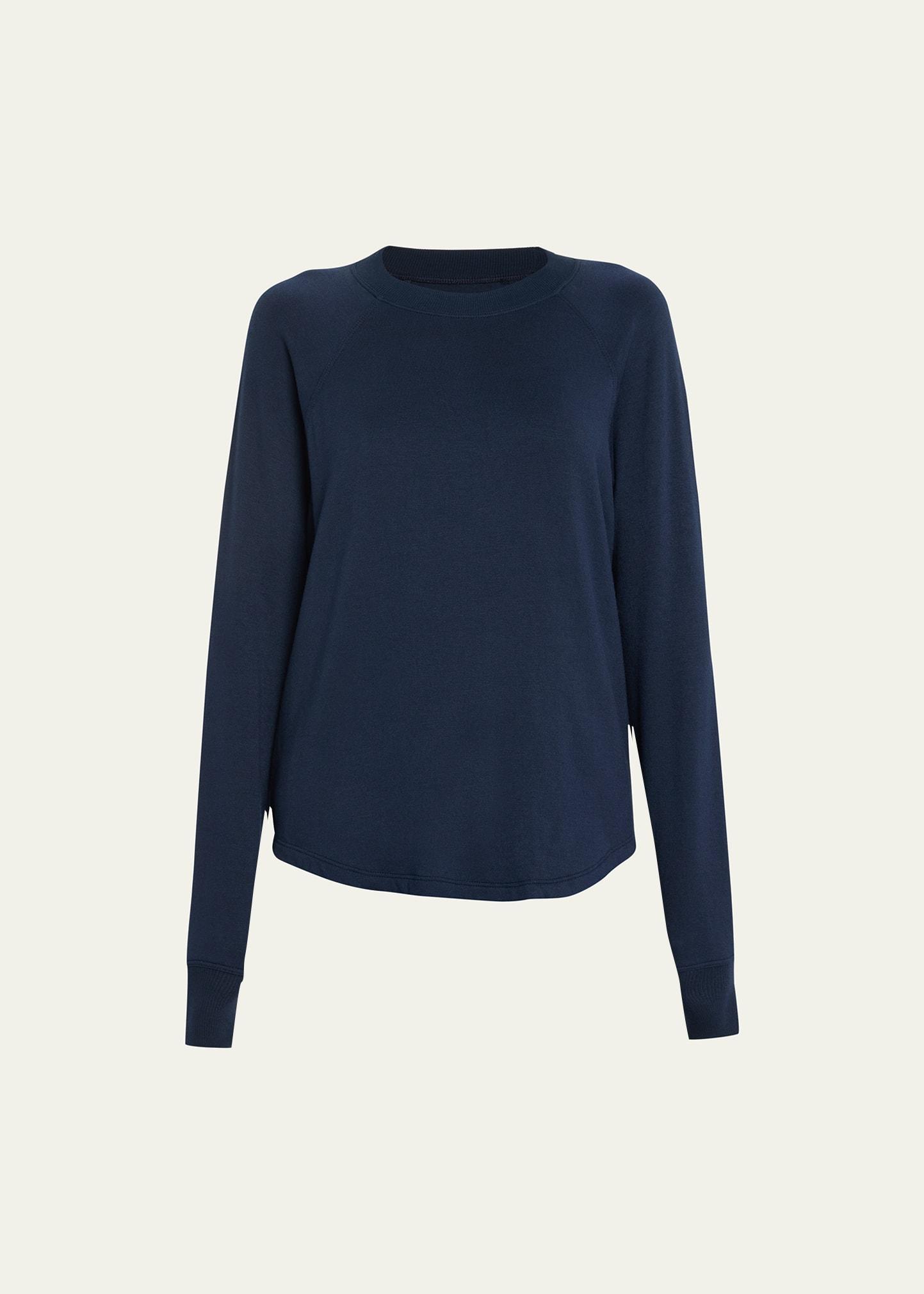 warm up fleece sweatshirt