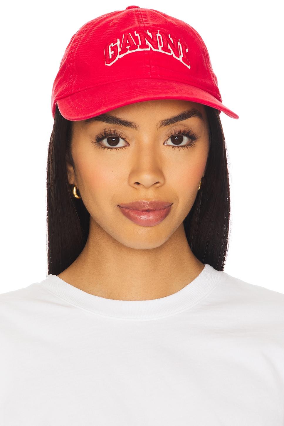 washed cotton canvas embroidered cap