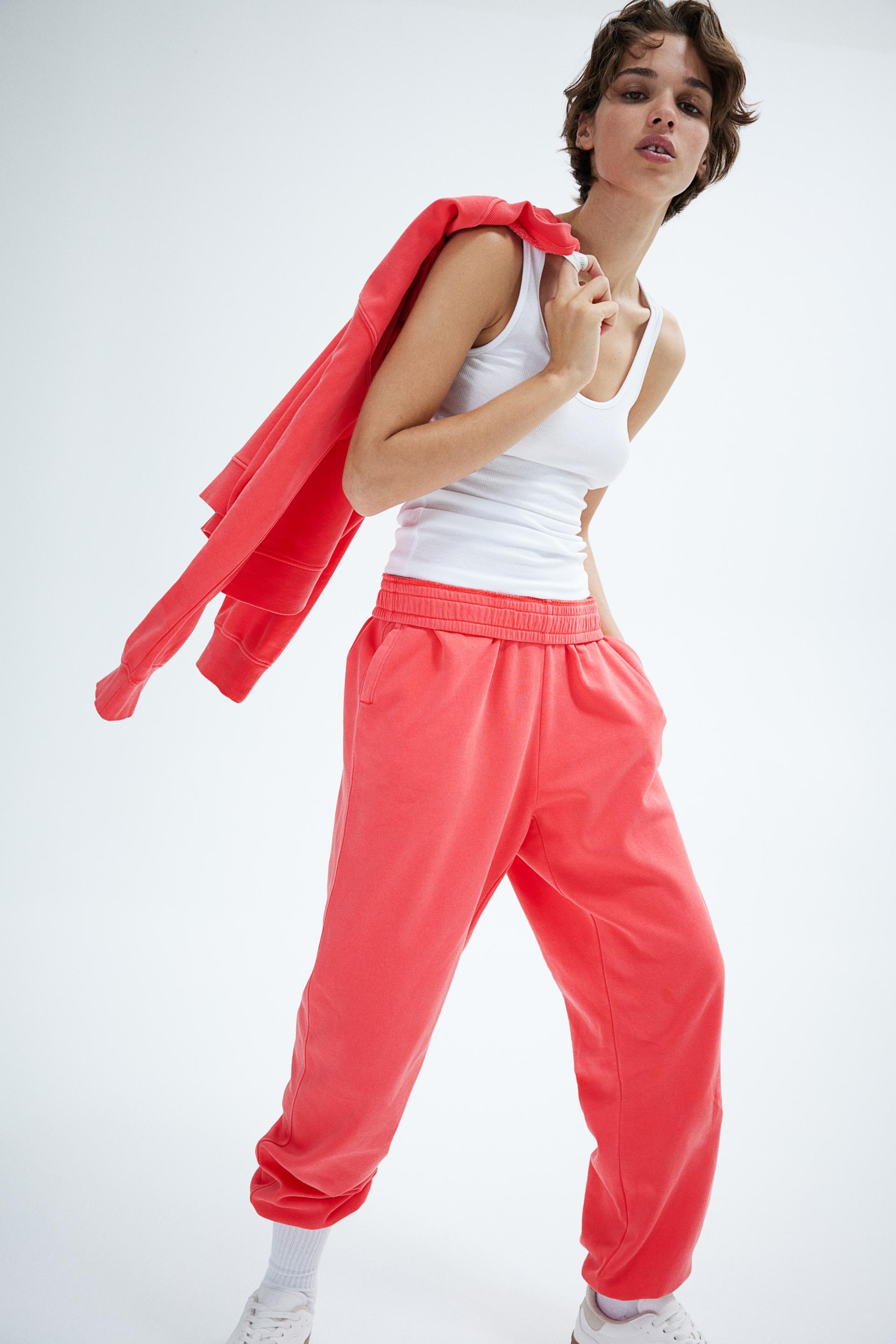 washed-look joggers