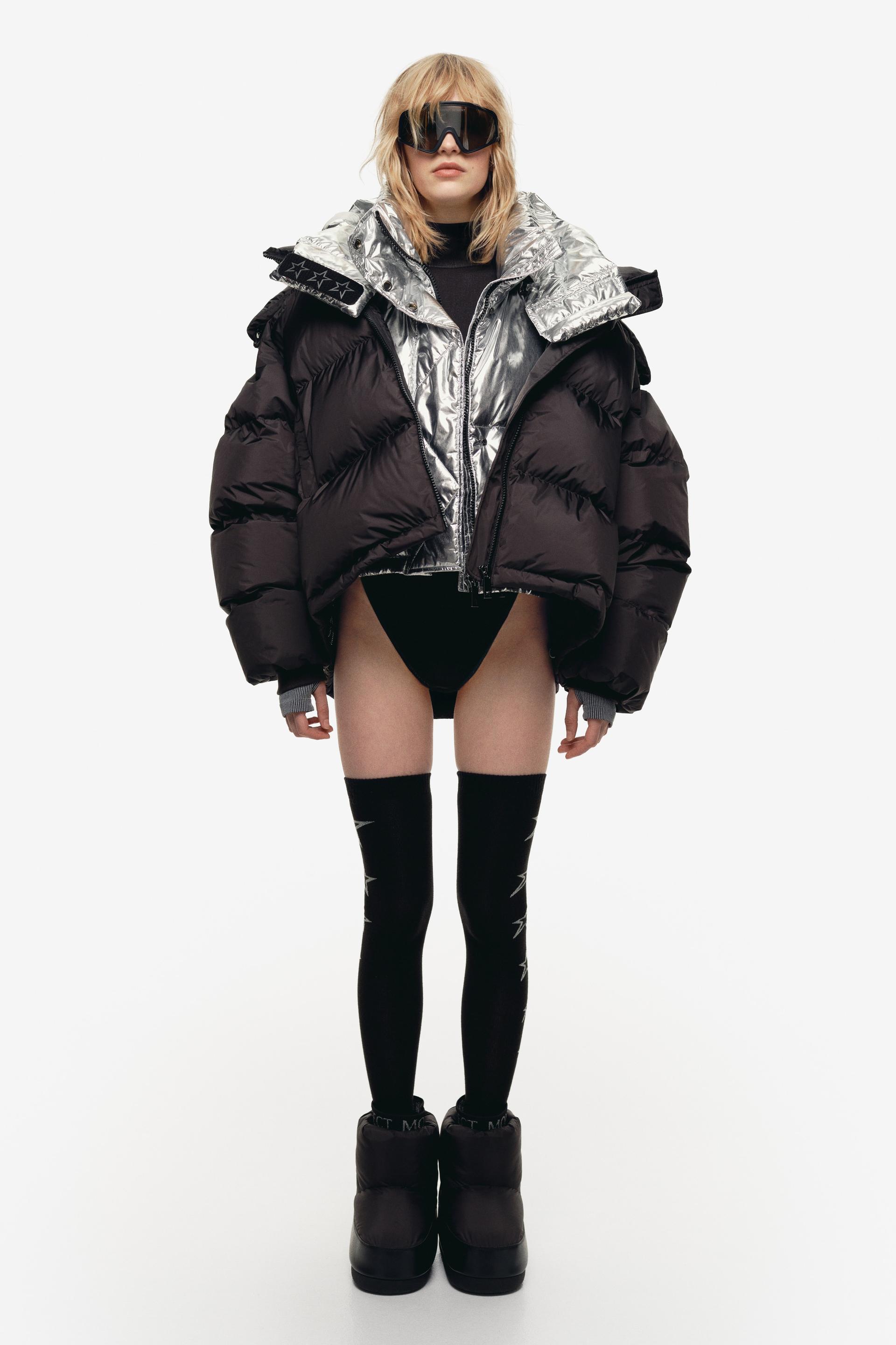 water-repellent down jacket