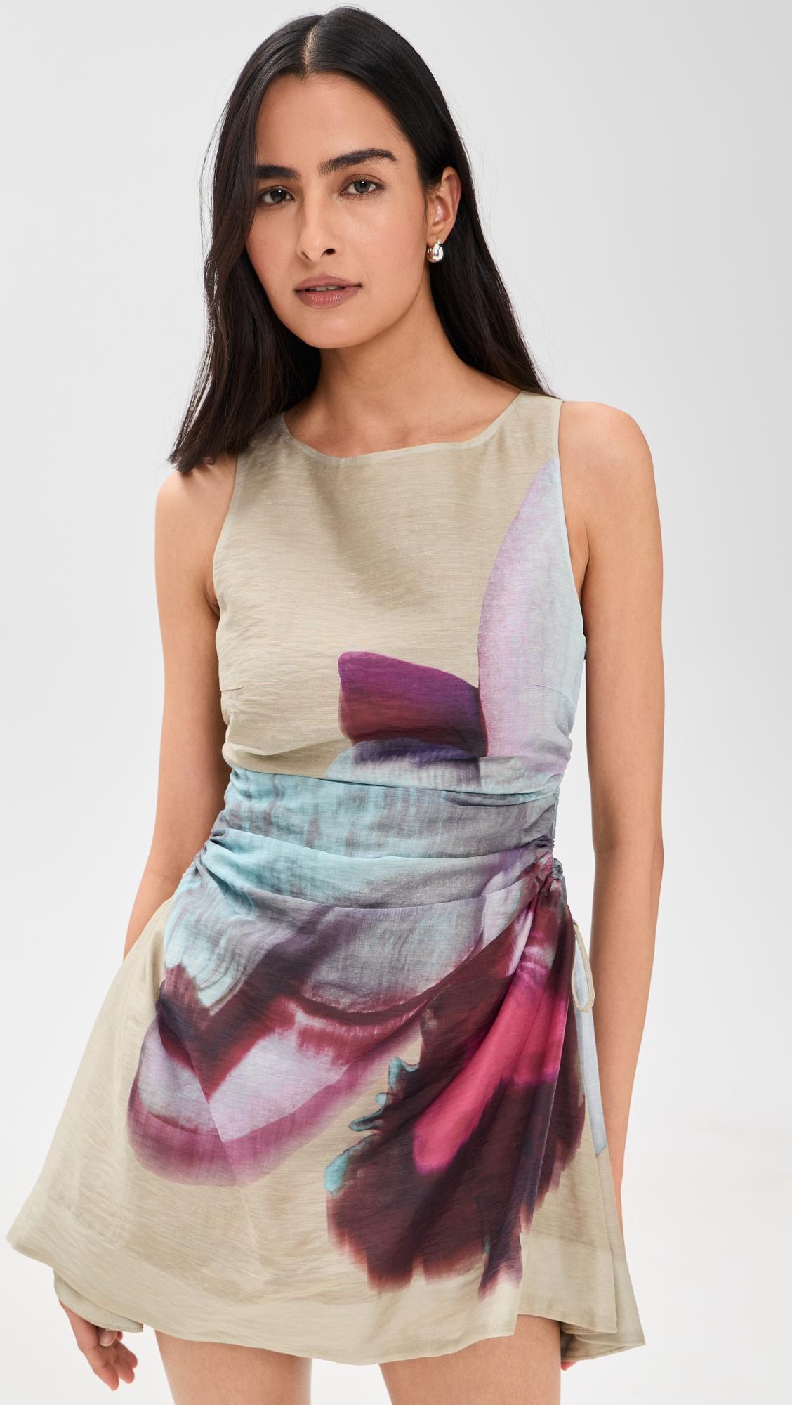 waverlyn ruched mini dress