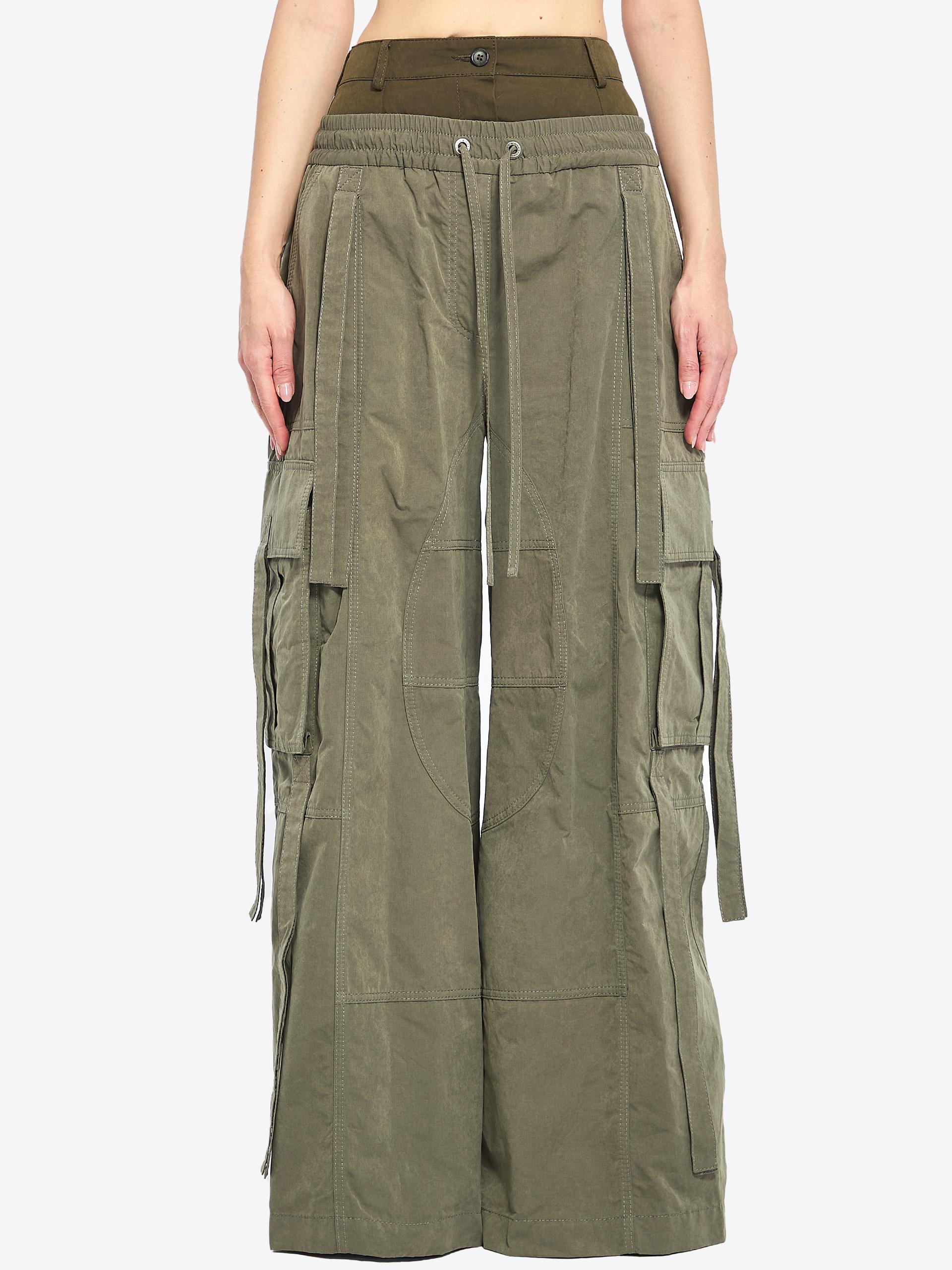 waxed cord cargo pants