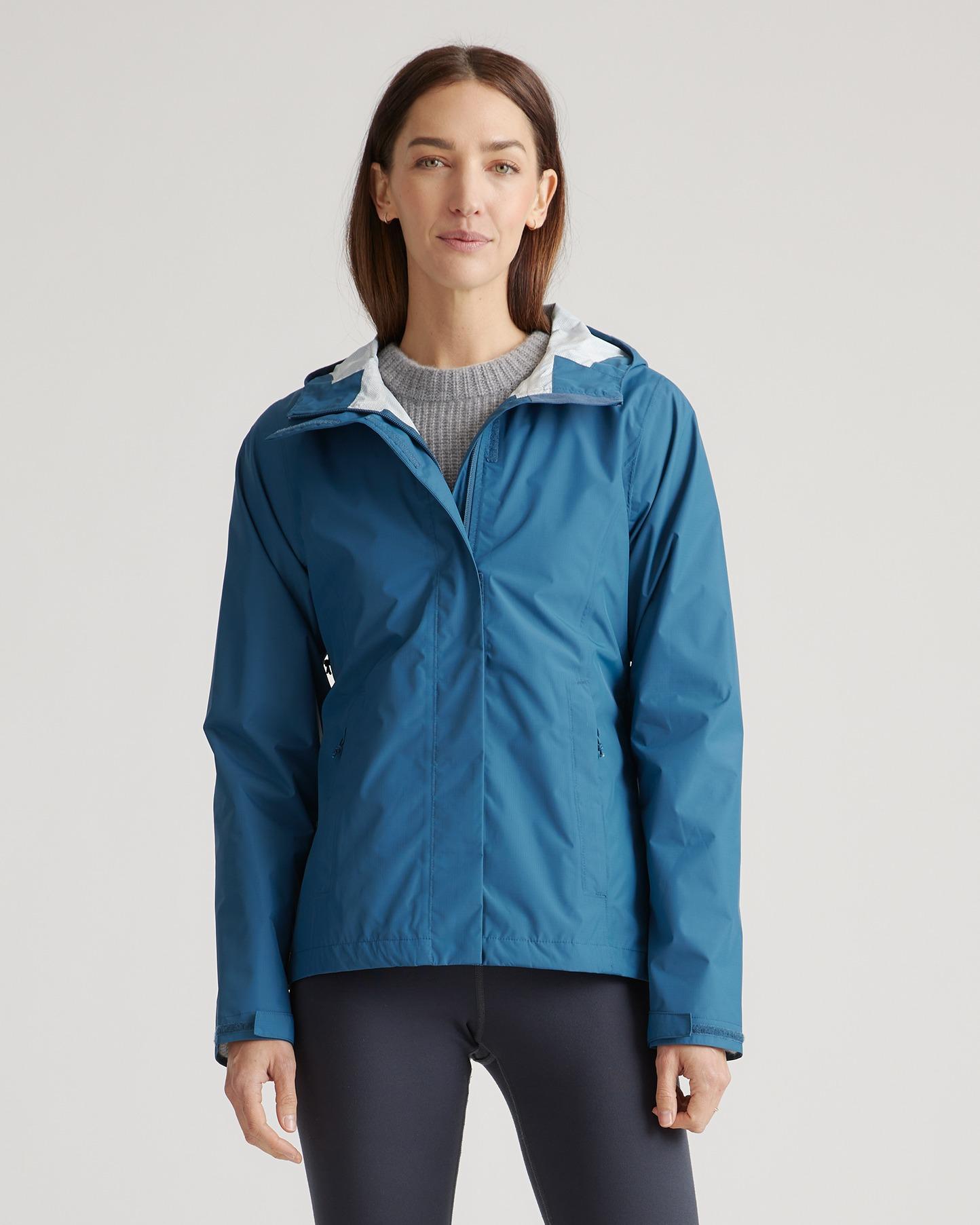 weather proof short rain shell jacket
