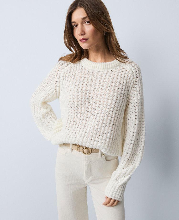 weekend collection cozy crew neck sweater