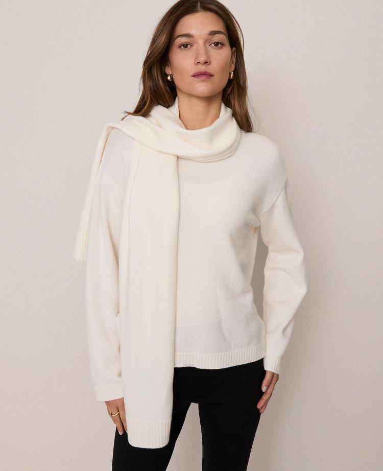 weekend collection scarf sweater