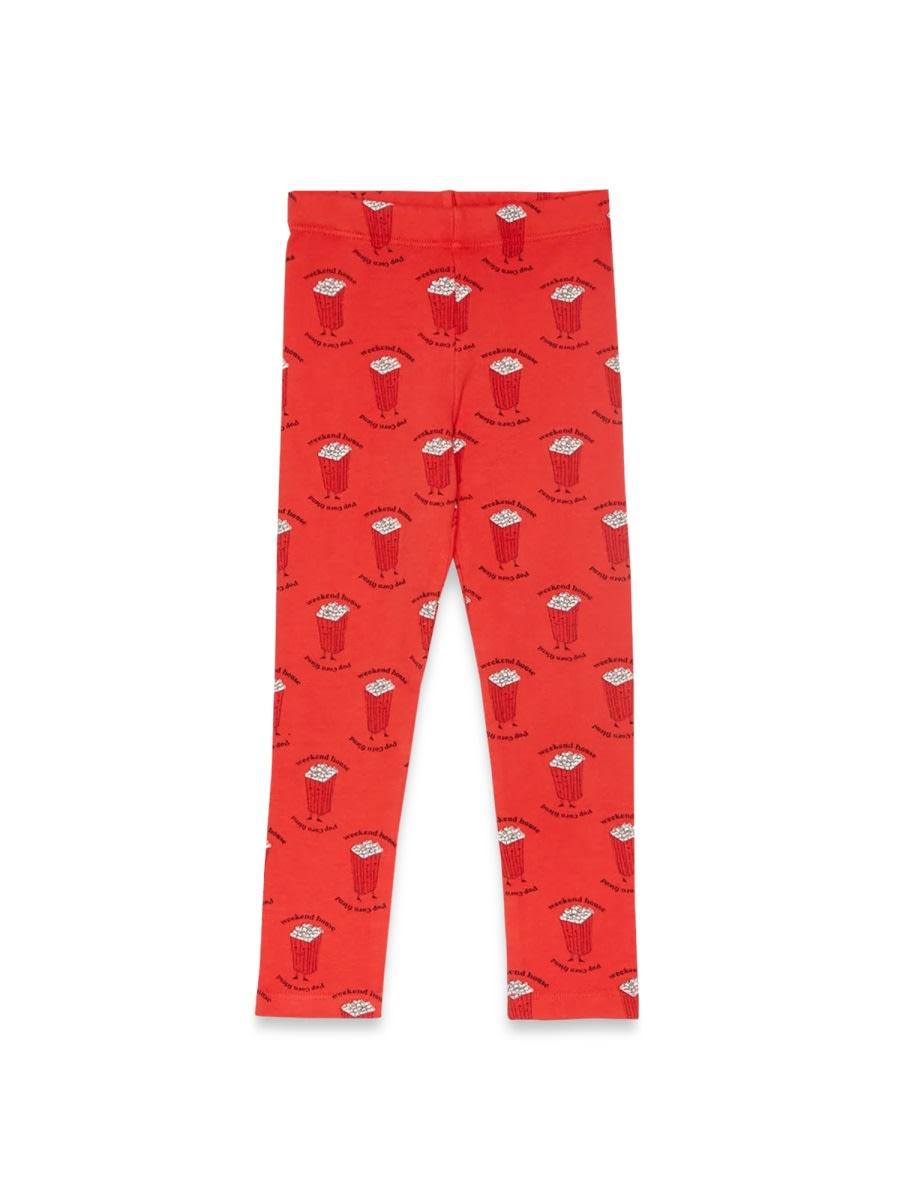 weekend house kids pop corn all over leggings