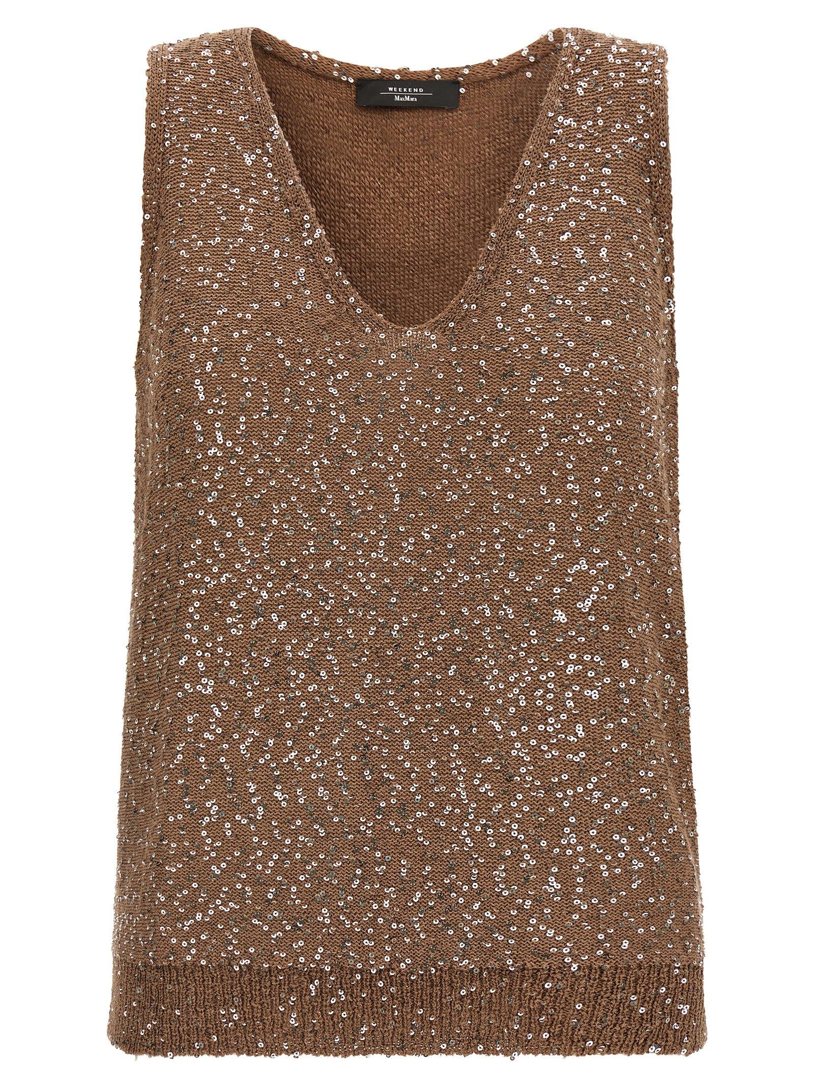 weekend max mara acaici top