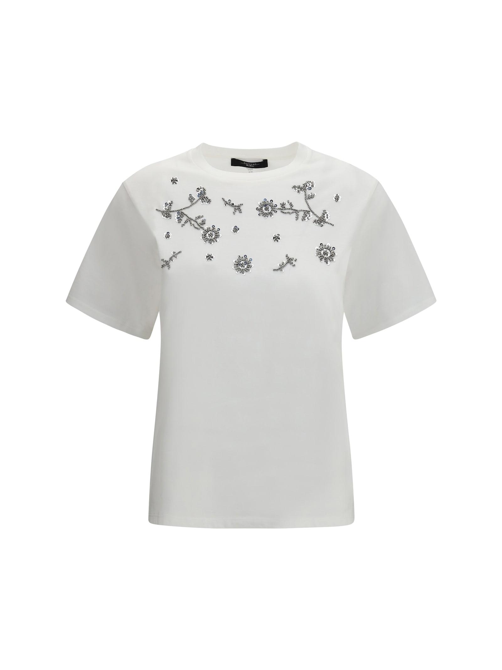 weekend max mara agile cotton t-shirt
