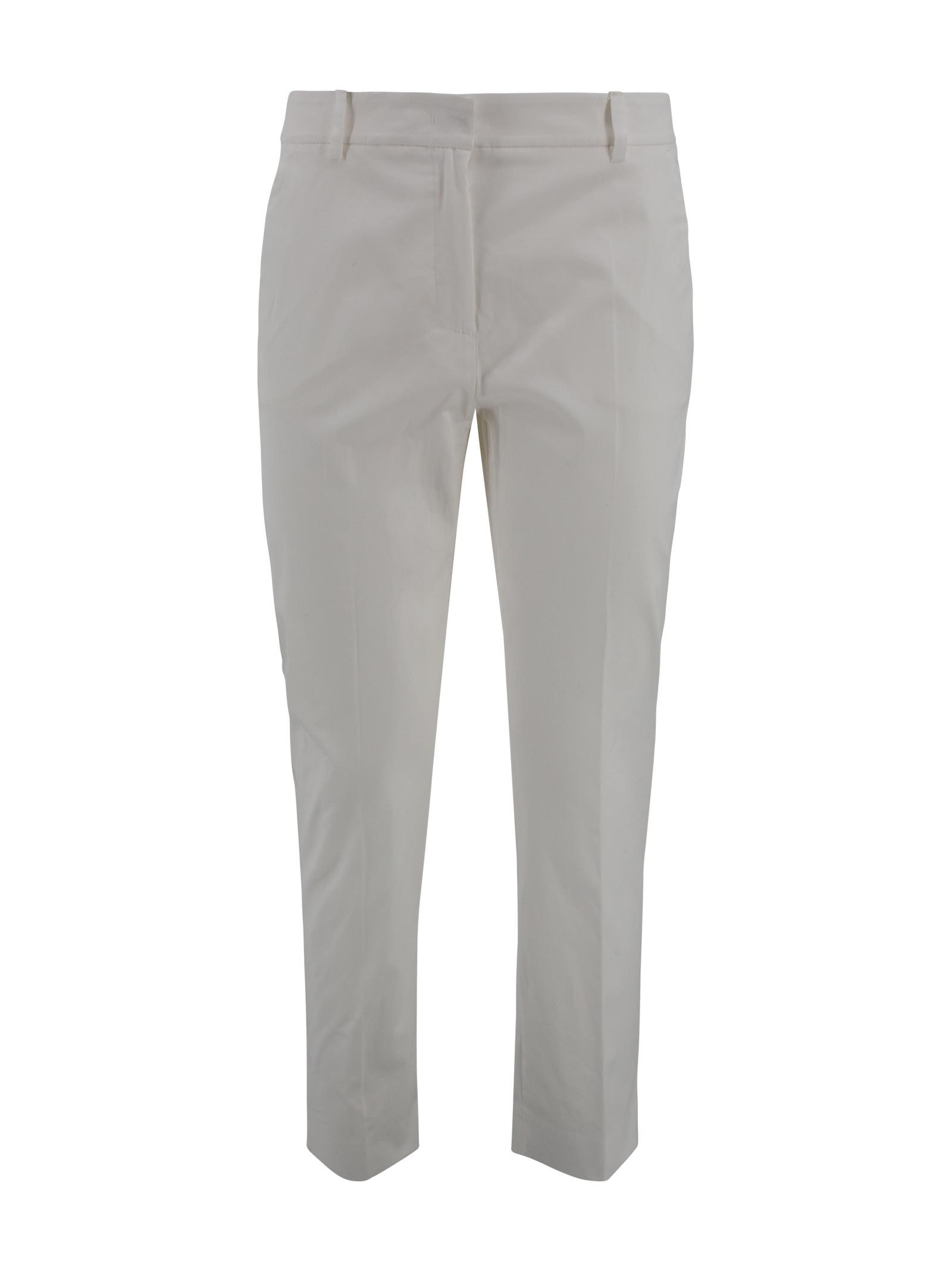weekend max mara cecco white pants