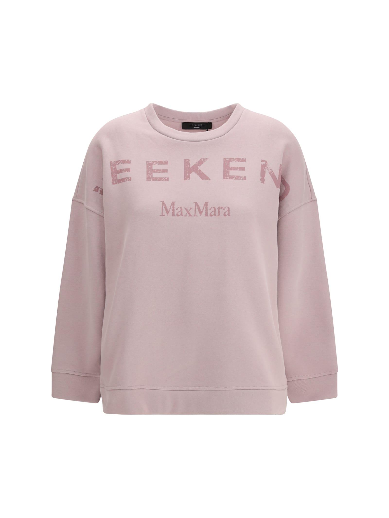 weekend max mara cotton crewneck sweatshirt