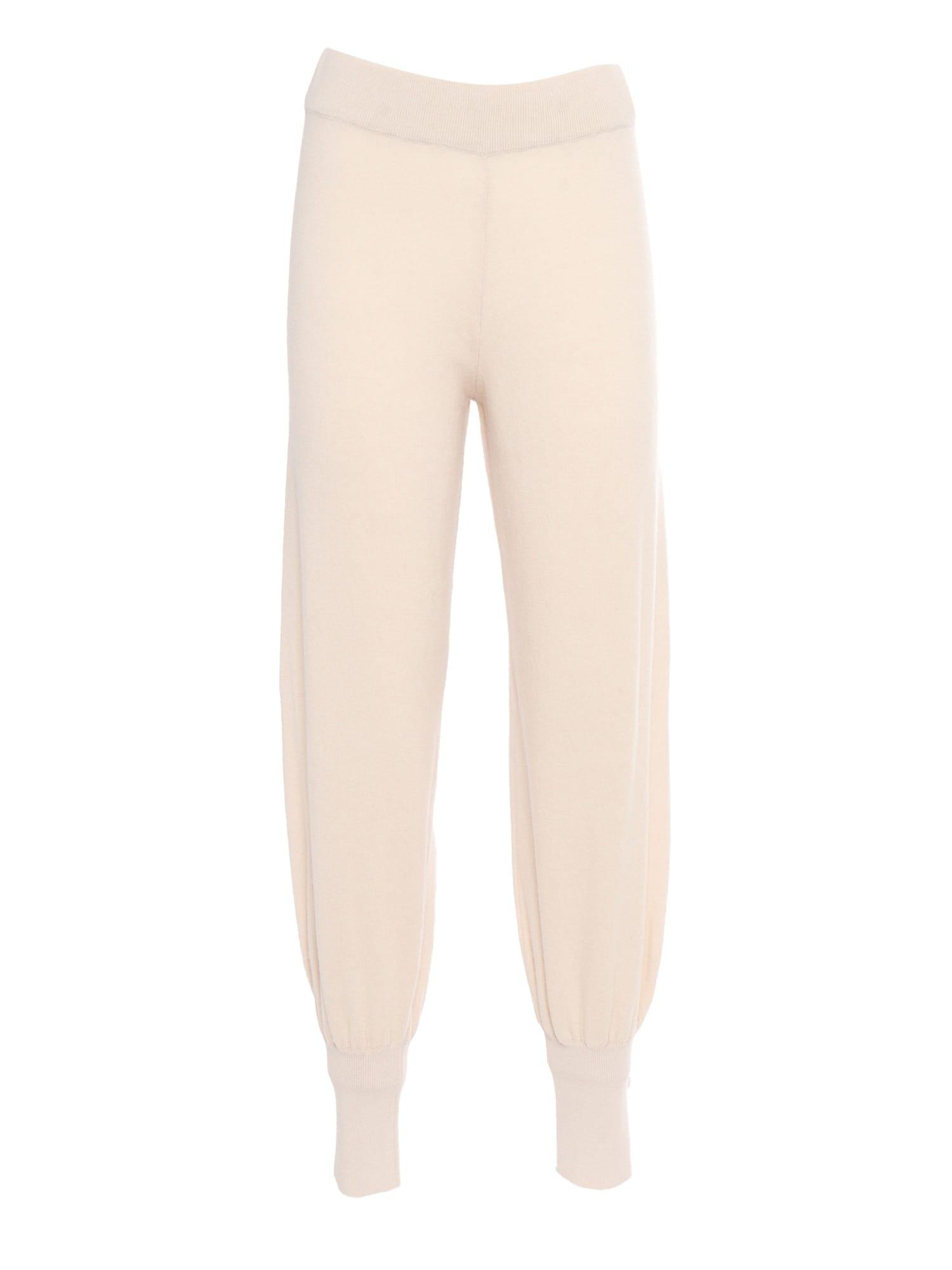 weekend max mara high waist knitted trousers