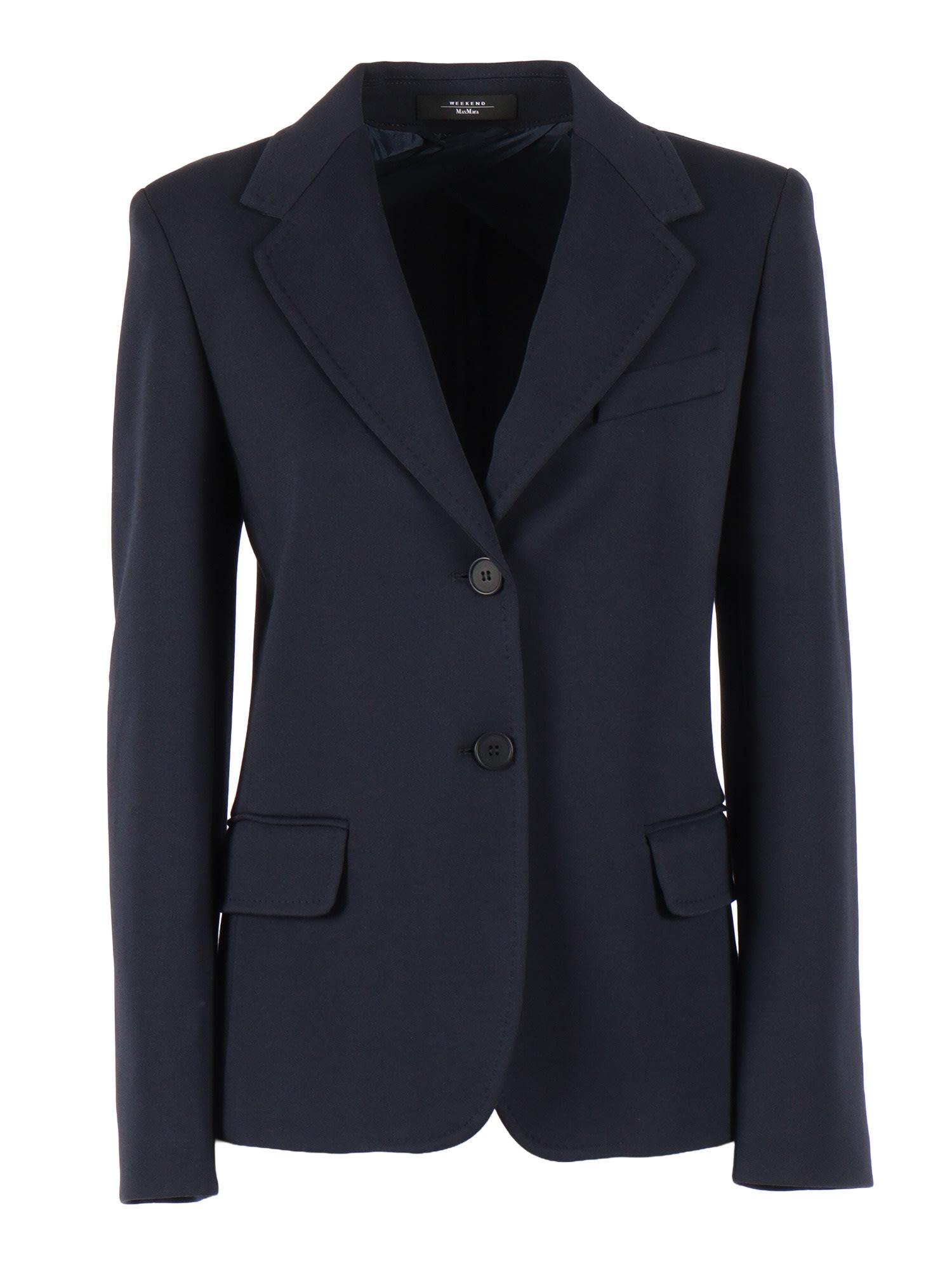weekend max mara jersey jacket
