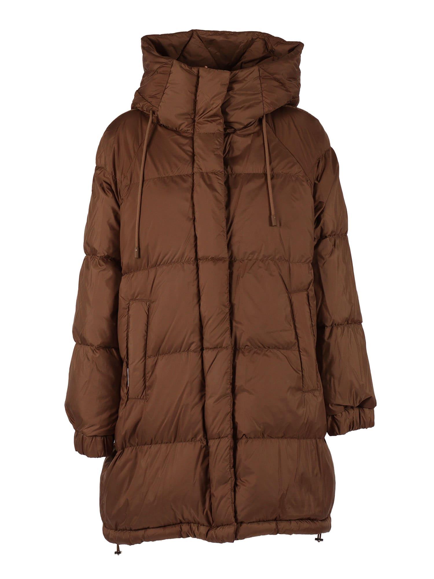 weekend max mara long padded jacket