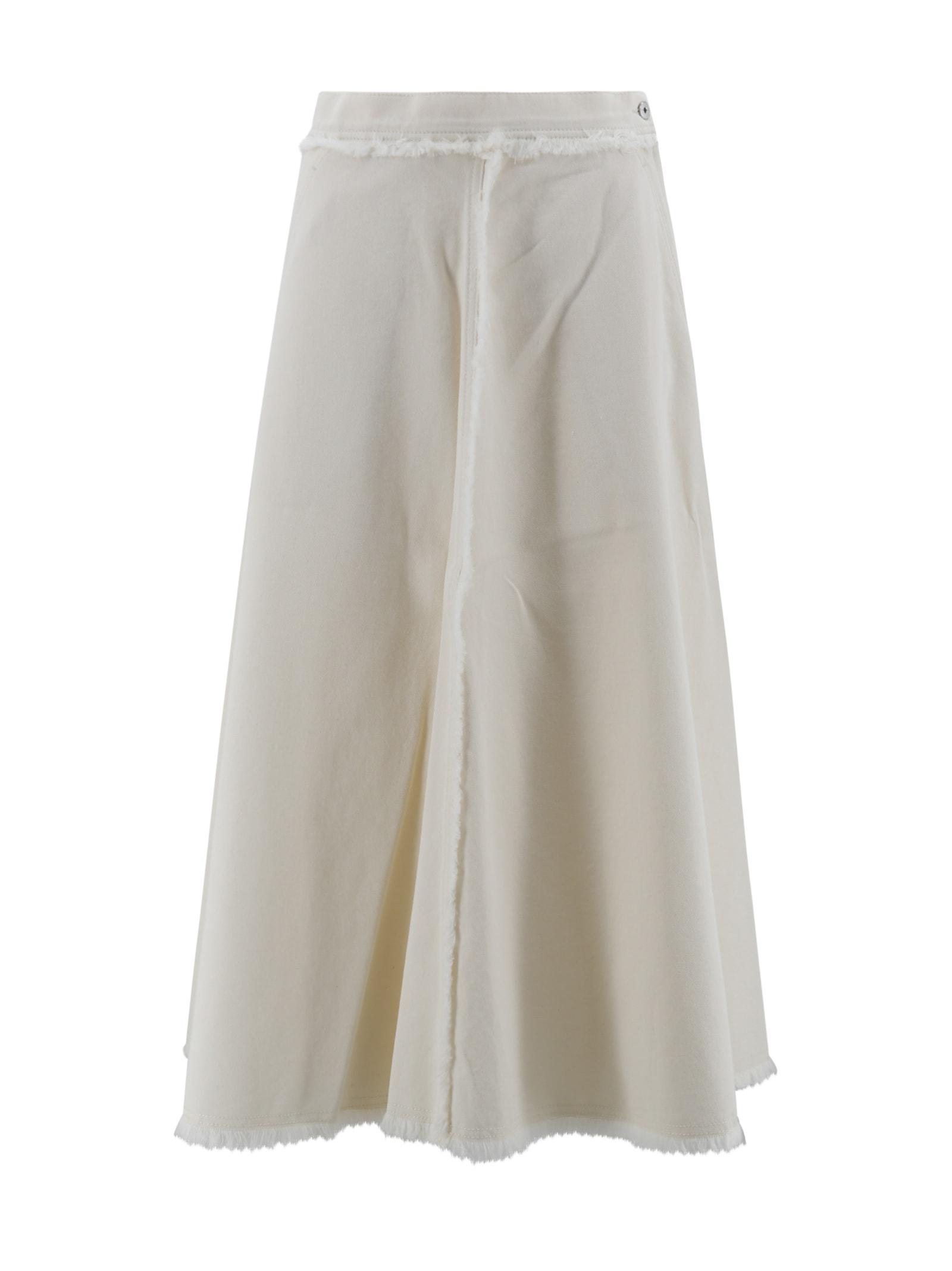 weekend max mara long skirt