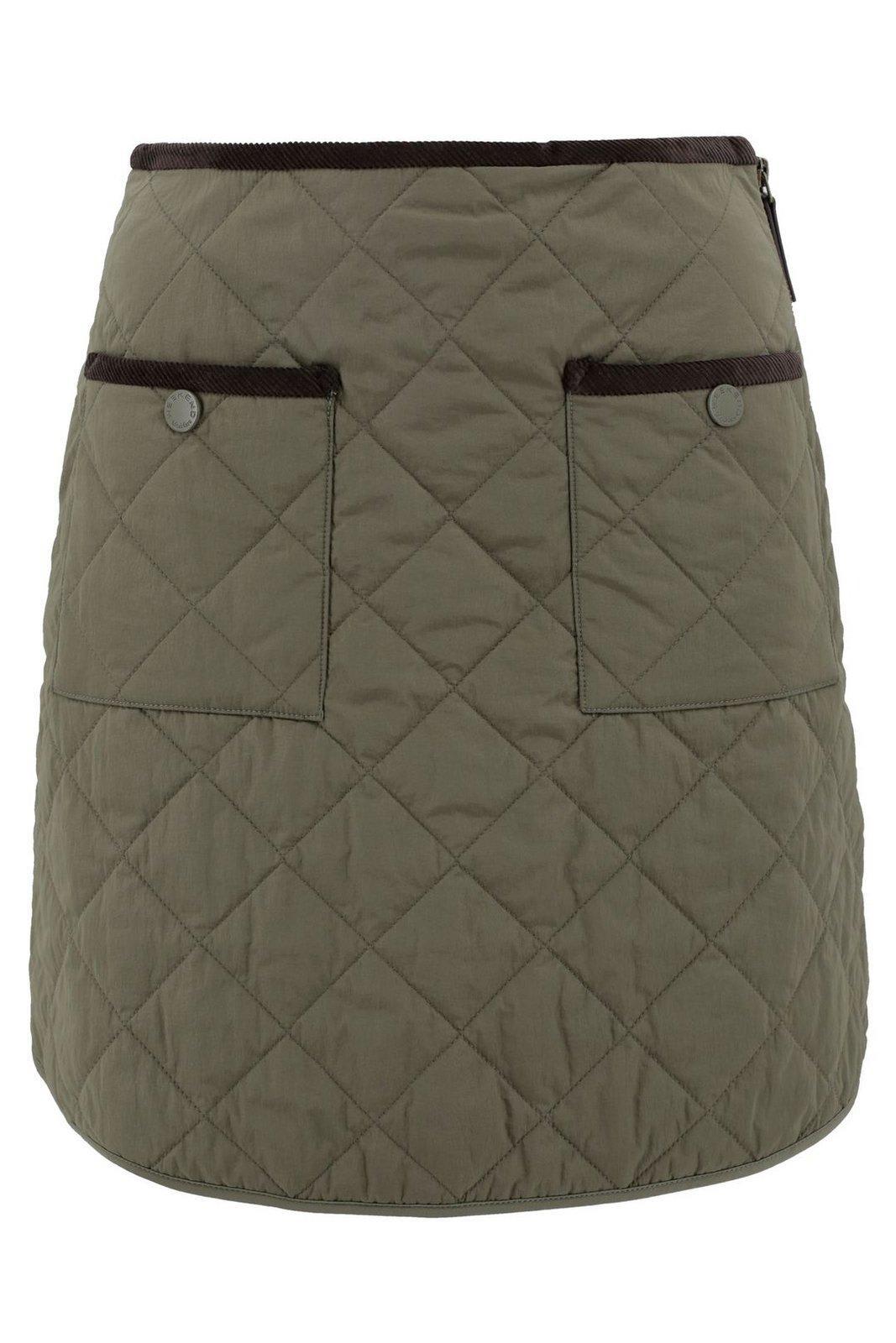 weekend max mara max mara weekend erba quilted mini skirt