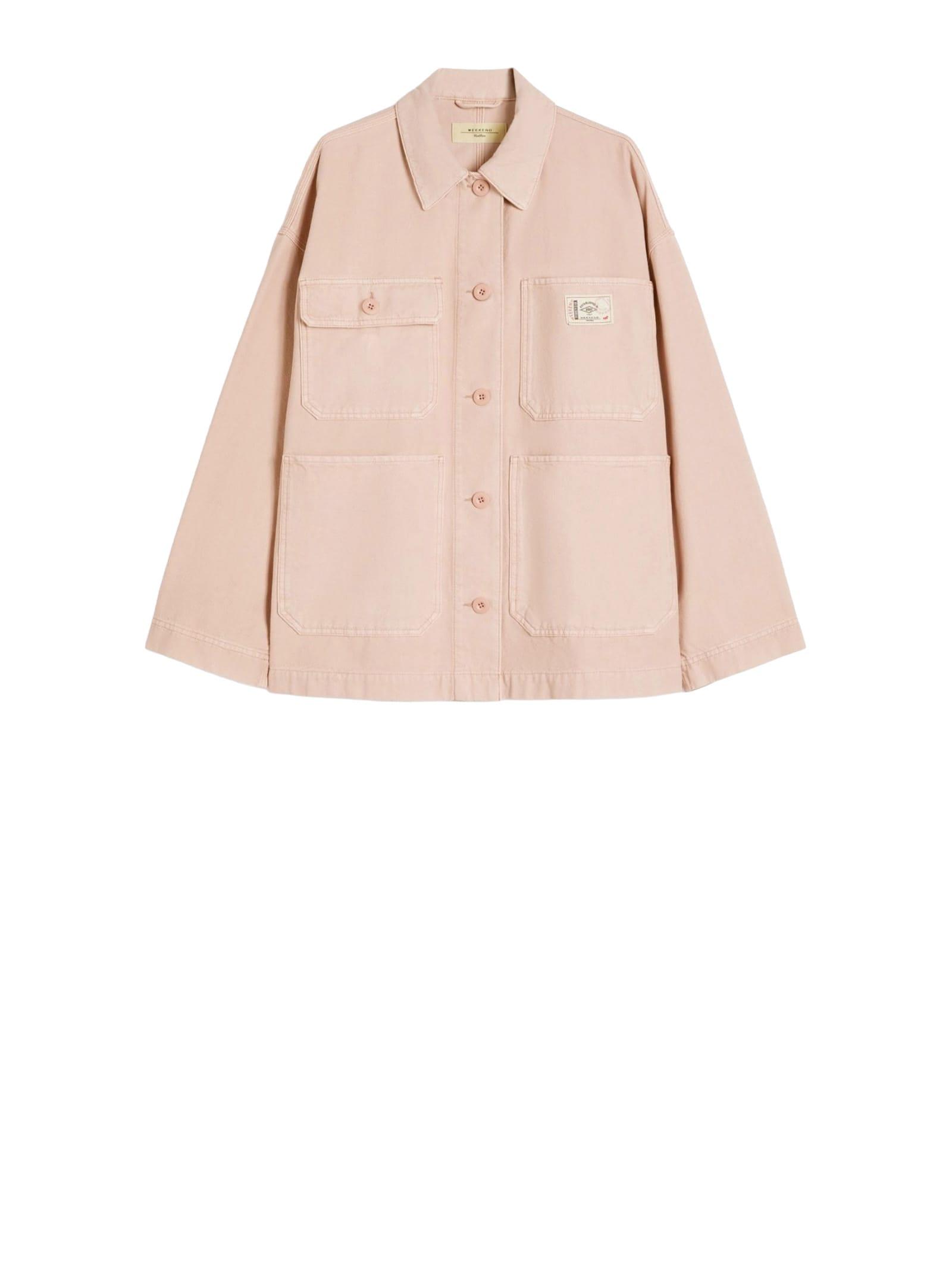 weekend max mara max mara weekend jackets pink