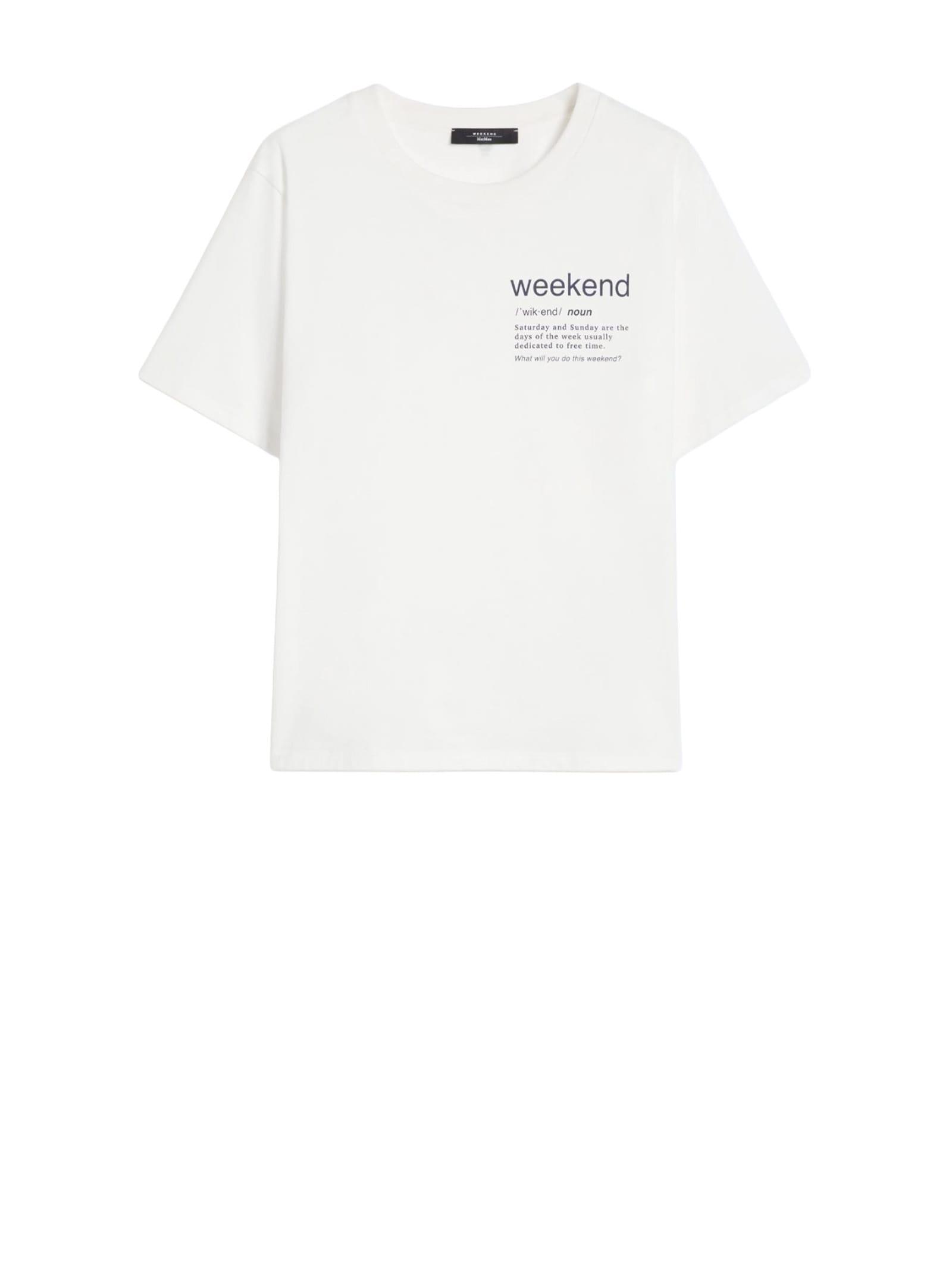 weekend max mara max mara weekend t-shirts and polos beige