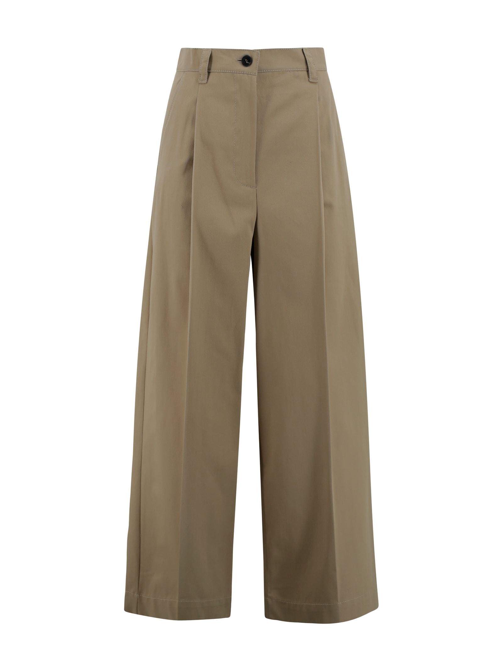 weekend max mara nebbie wide-leg trousers
