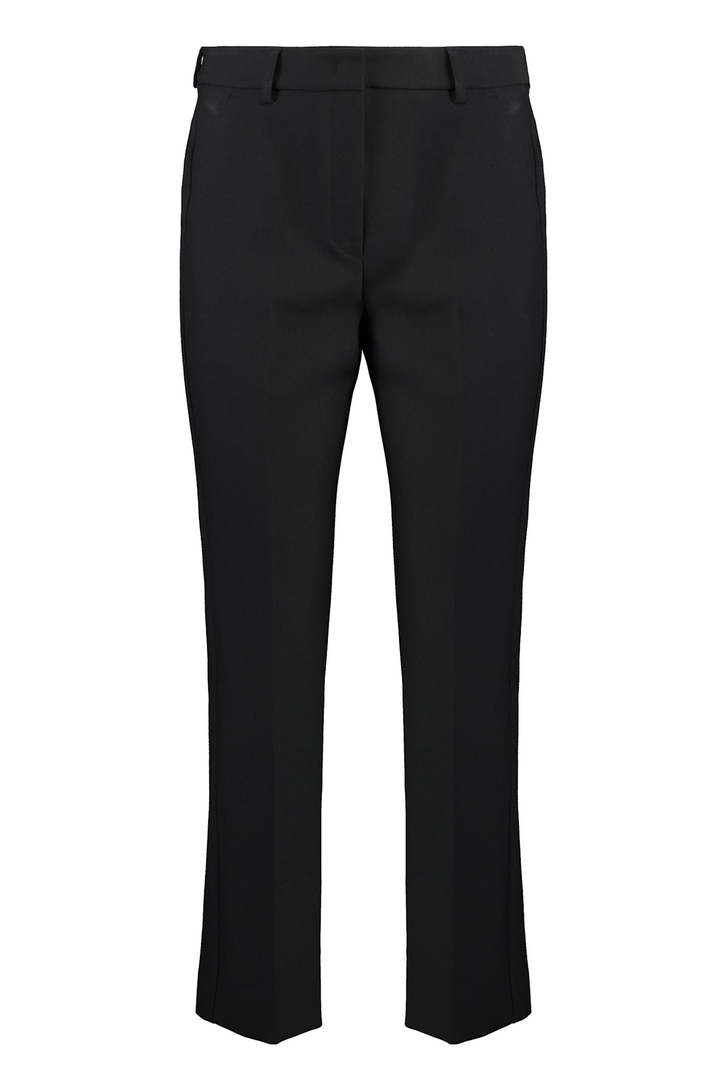 weekend max mara rana straight-leg trousers