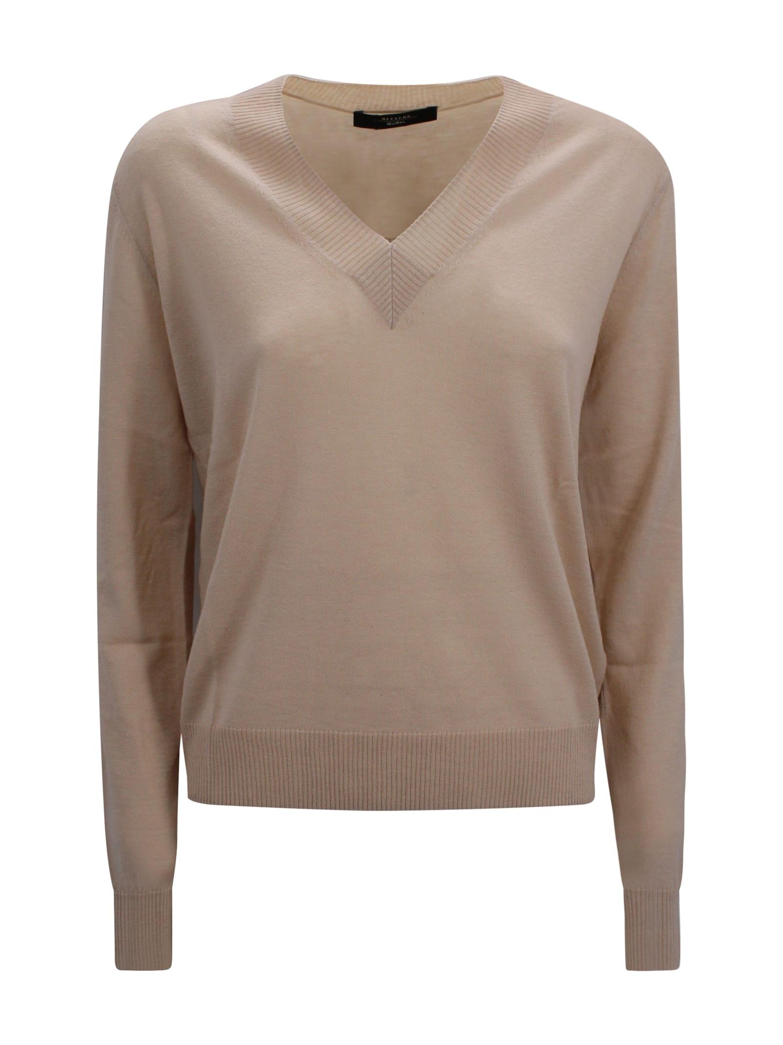 weekend max mara regular-fit wool and cashmere sweater