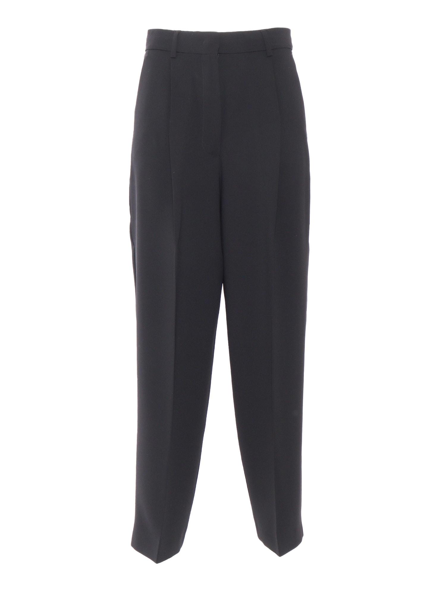 weekend max mara ronchi black trousers