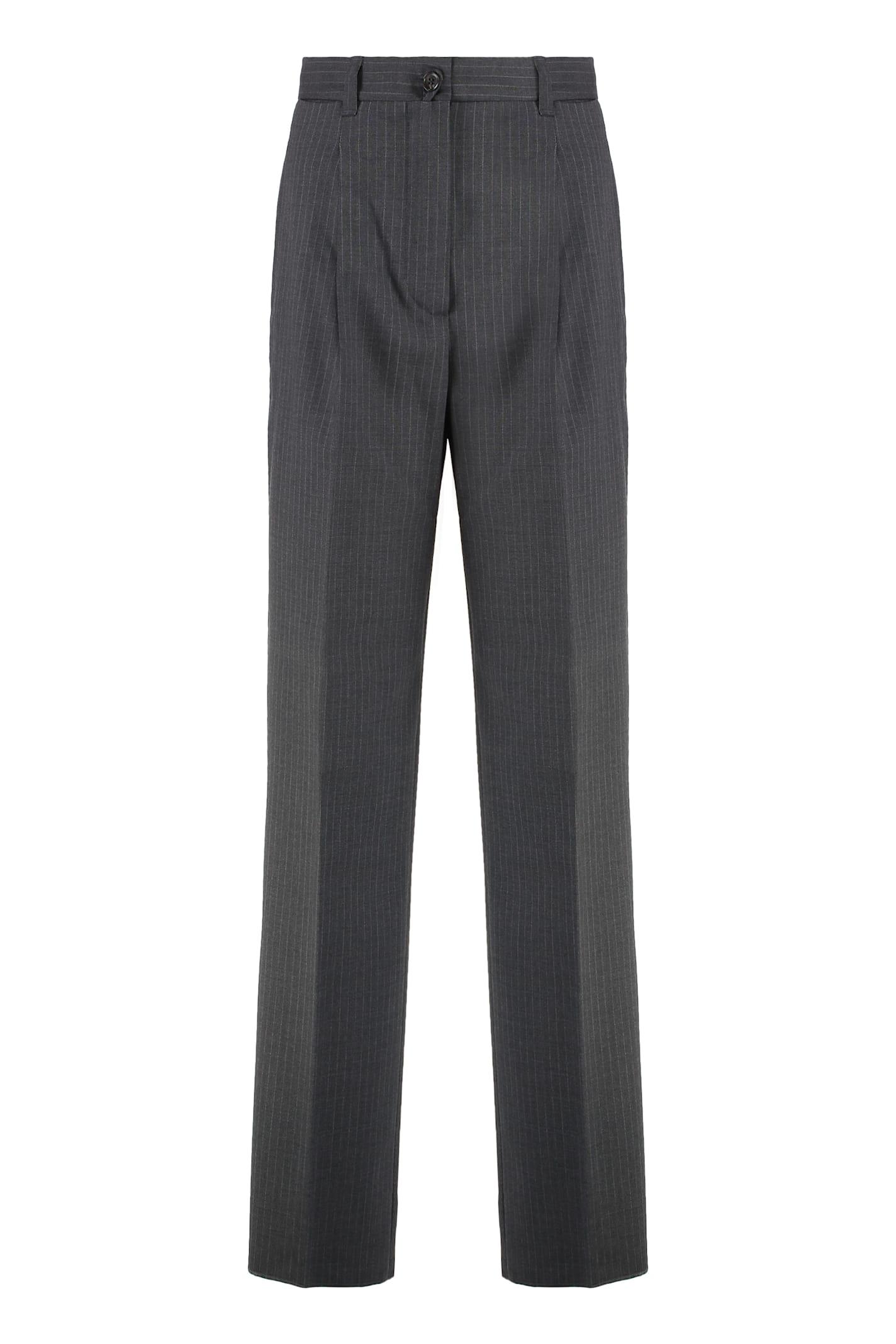 weekend max mara salsa wool trousers
