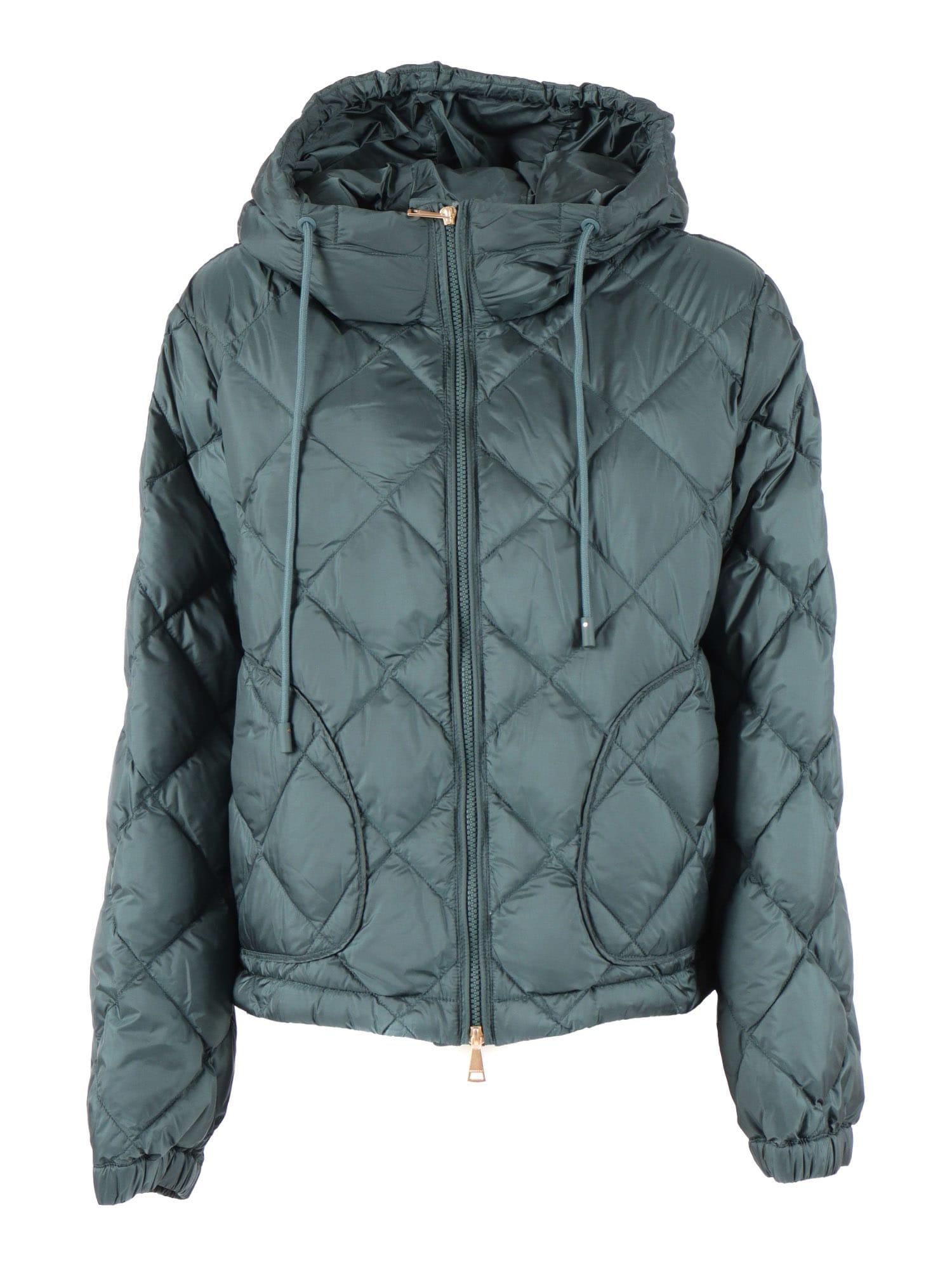 weekend max mara short padded jacket