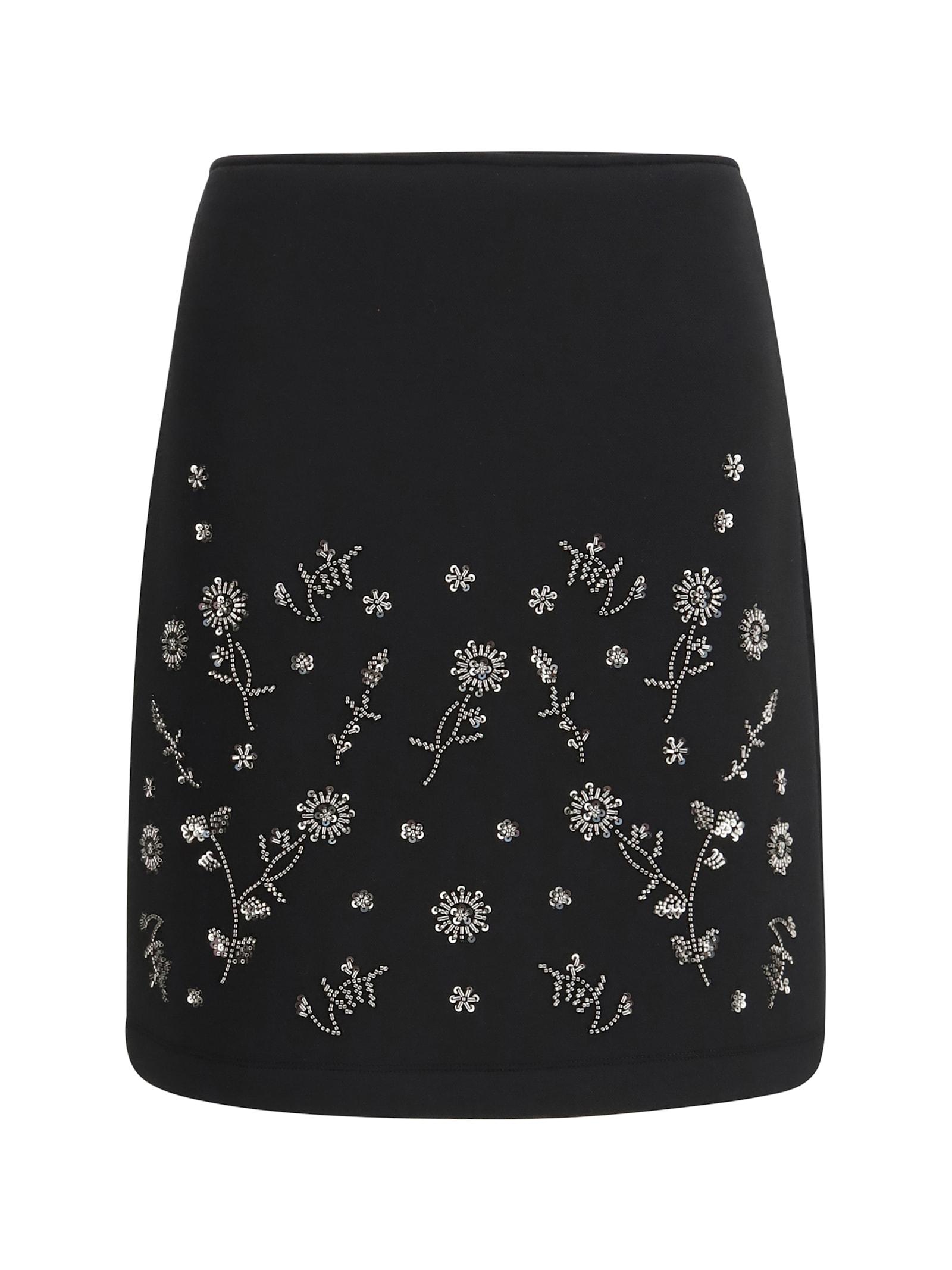 weekend max mara short skirt with embroidery