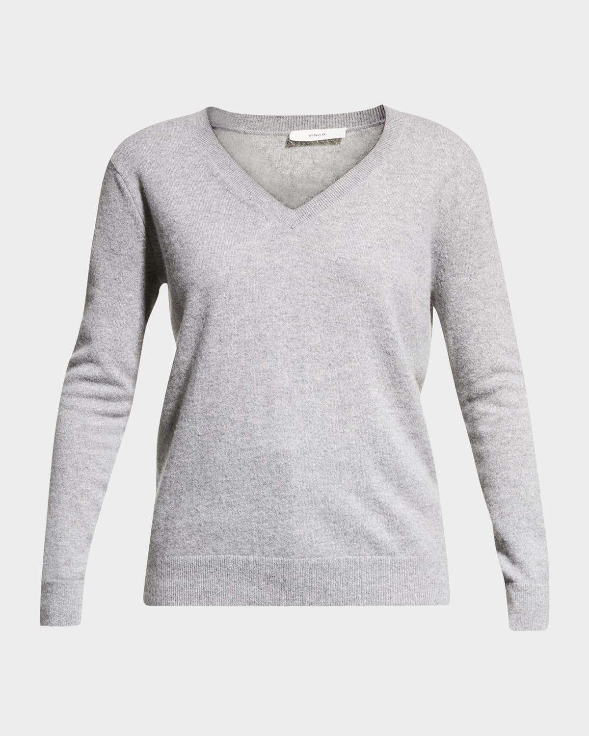 weekend v-neck cashmere pullover sweater