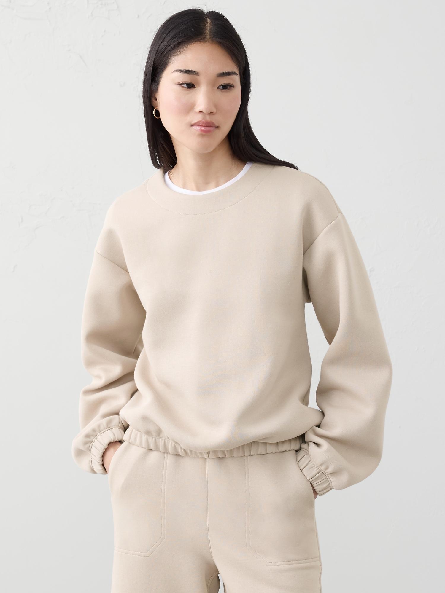 weekender high-neck sweatshirt