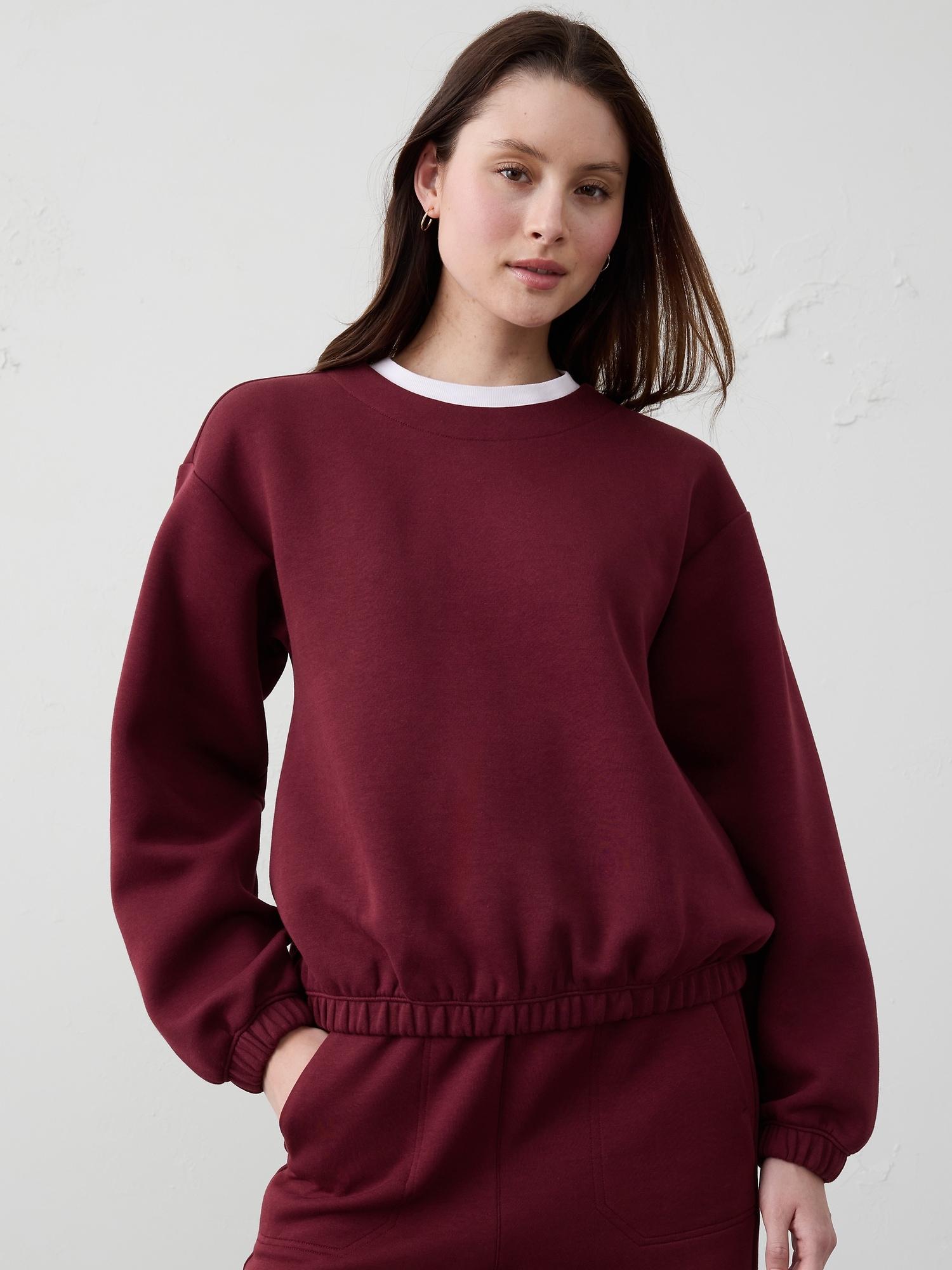 weekender high-neck sweatshirt