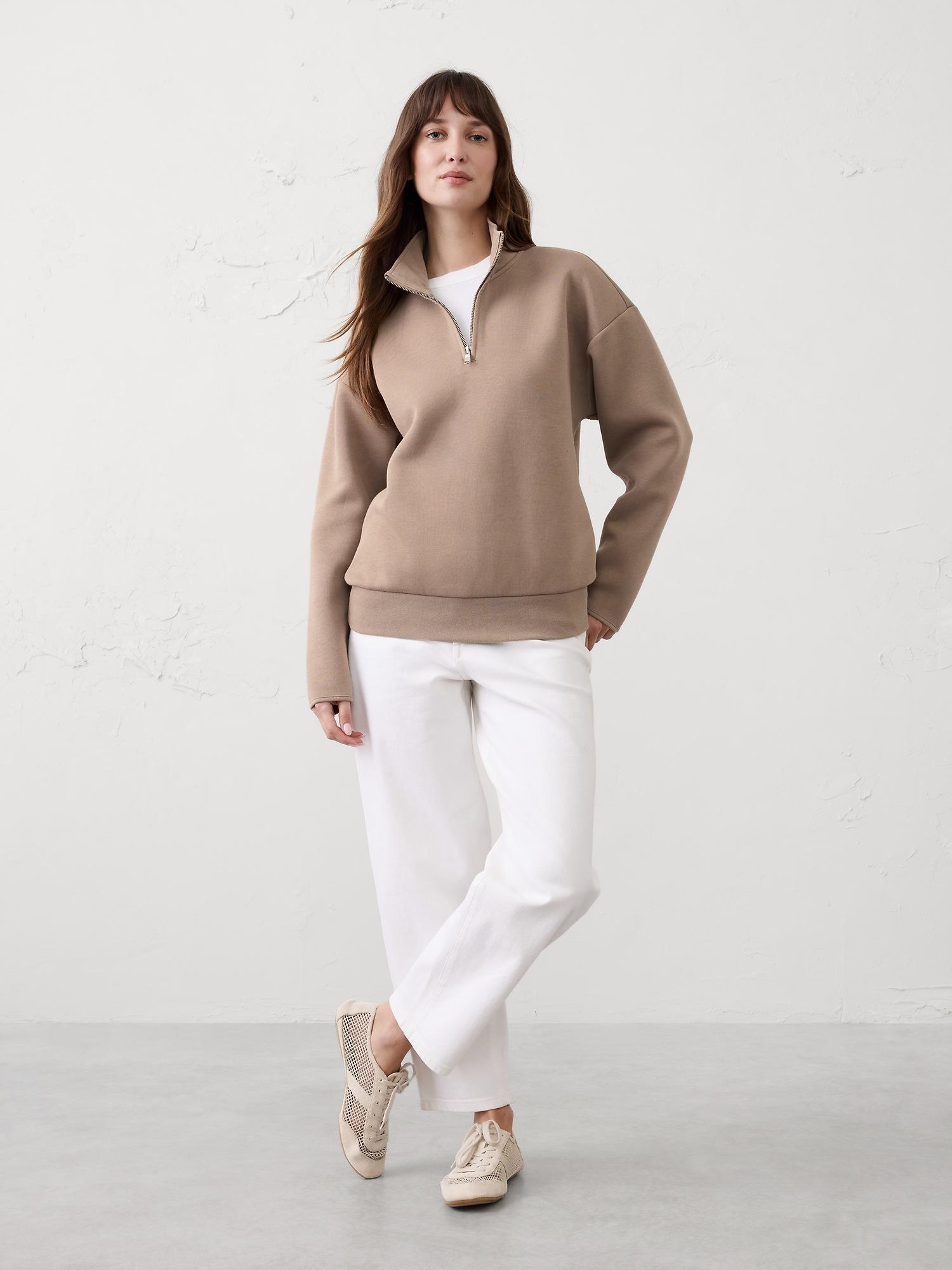 weekender quarter-zip sweatshirt
