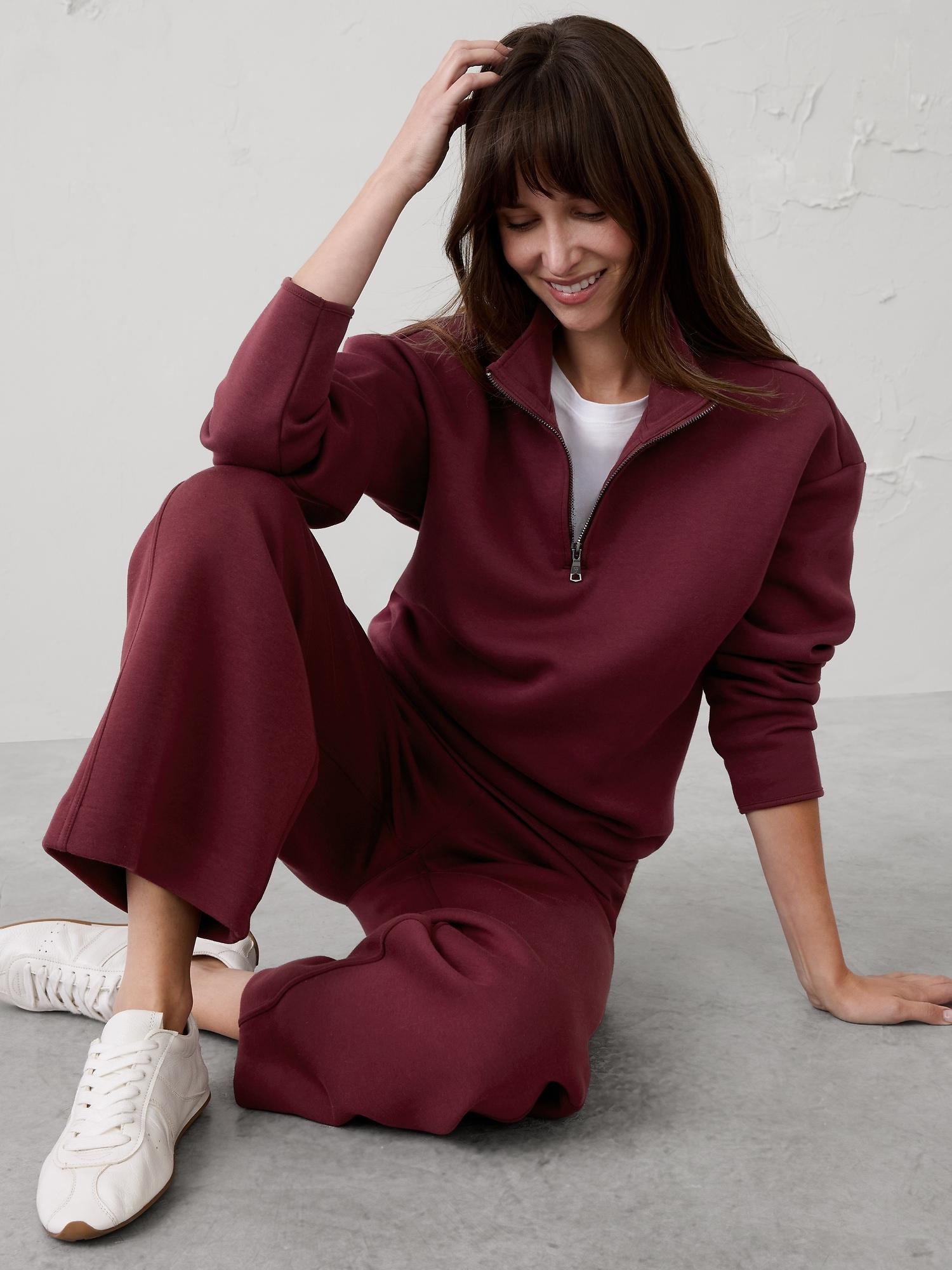 weekender quarter-zip sweatshirt