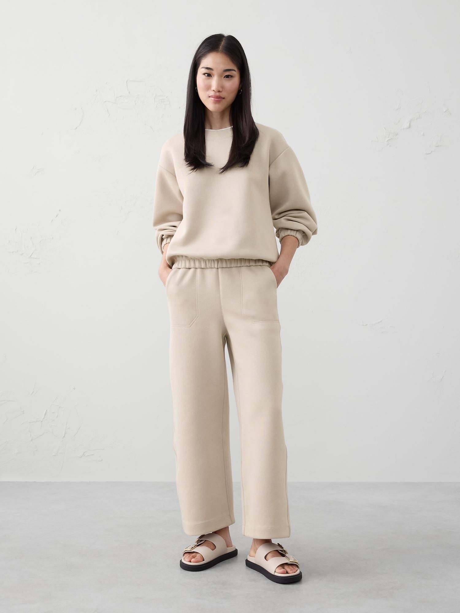 weekender wide-leg high-rise pant