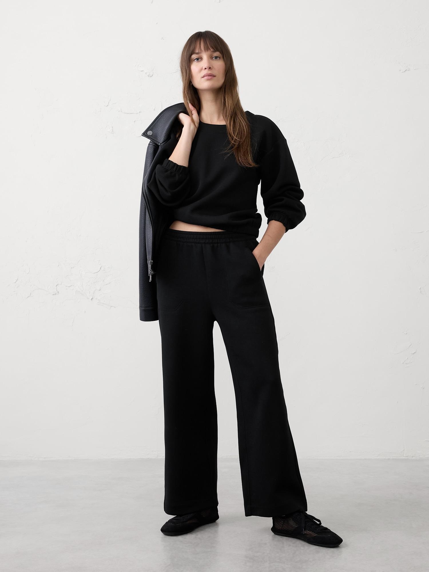 weekender wide-leg high-rise pant