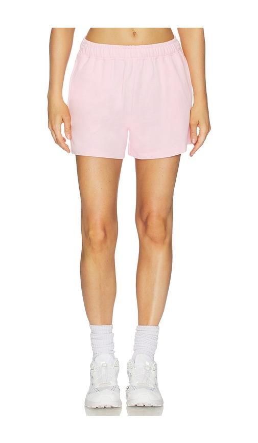 wellbeing + beingwell cooper short in pink.