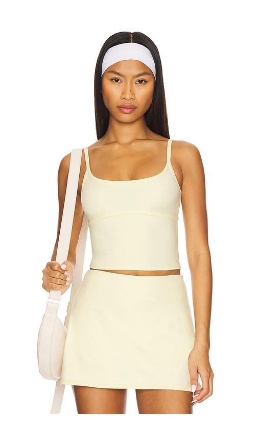 wellbeing + beingwell movewell ripley tank in yellow.