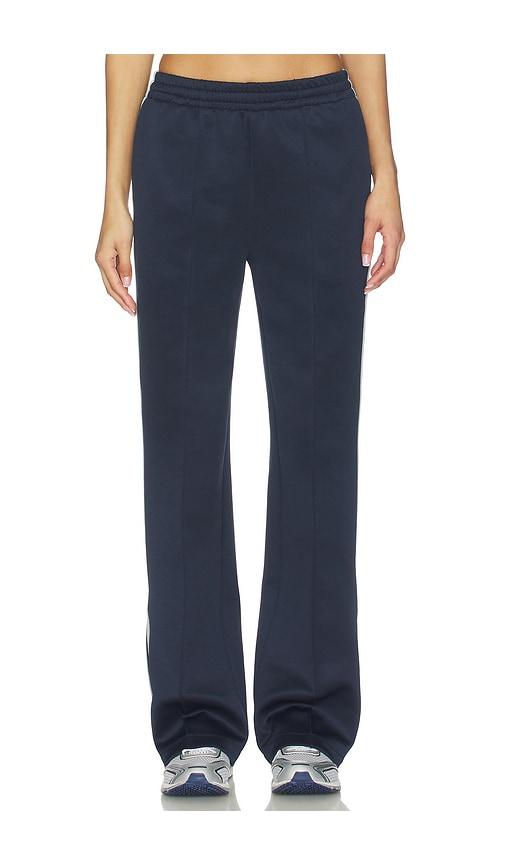 wellbeing + beingwell the track pant in navy.