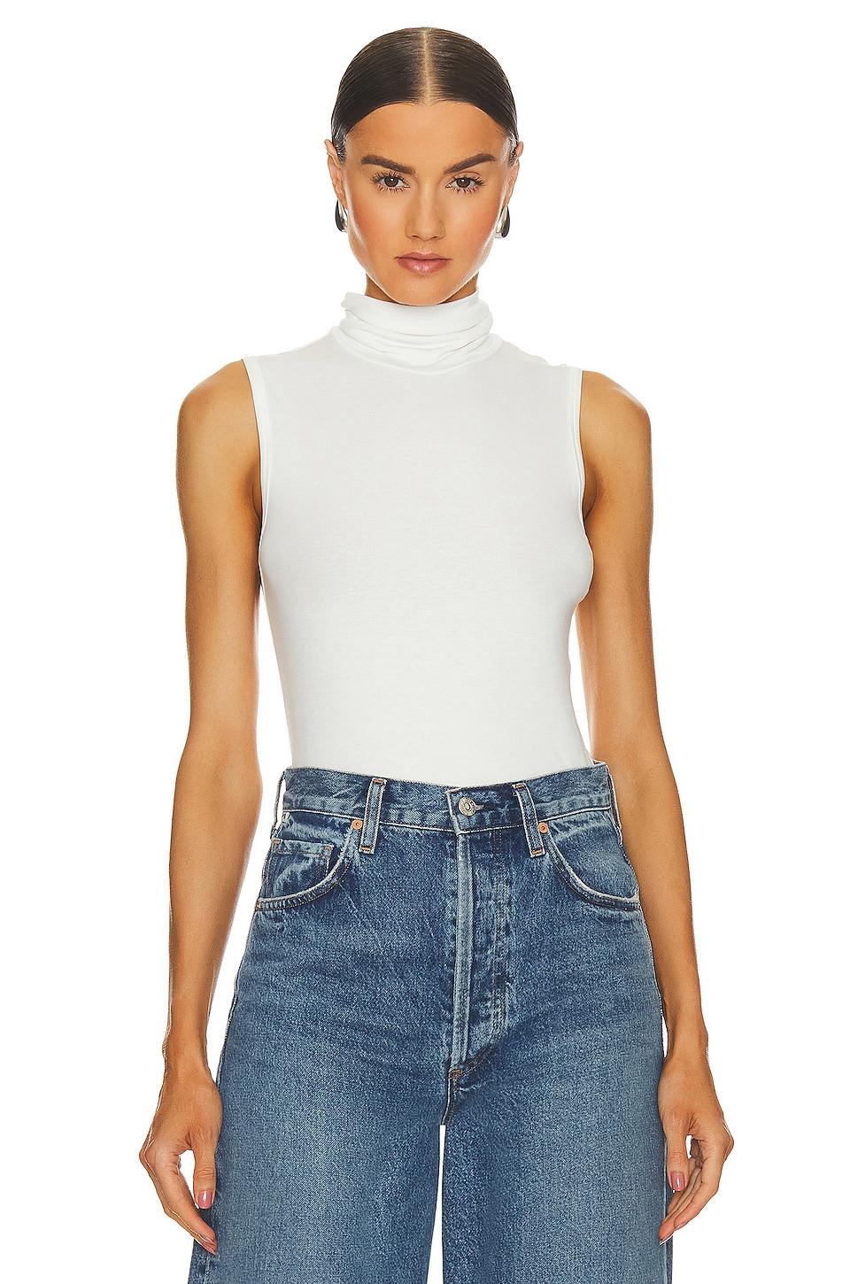 wendel ribbed viscos top