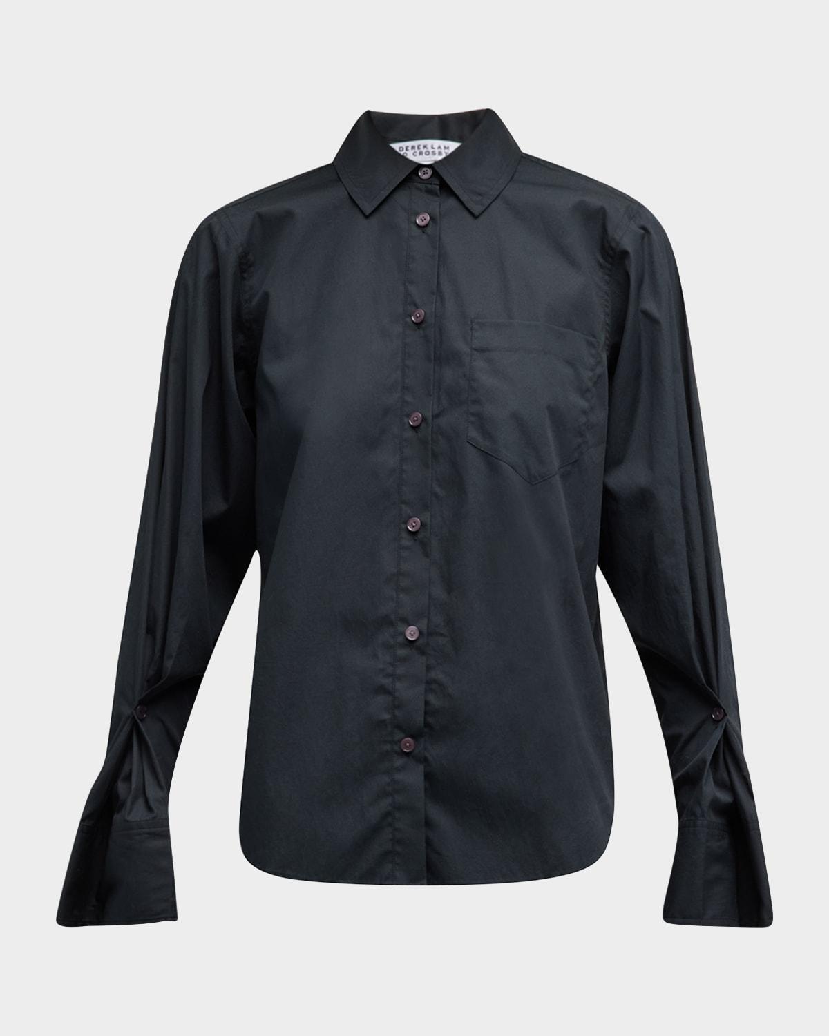 wesley button-front shirt