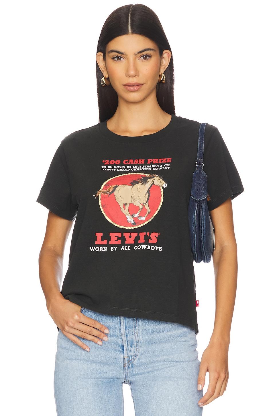 western archival graphic boxy tee