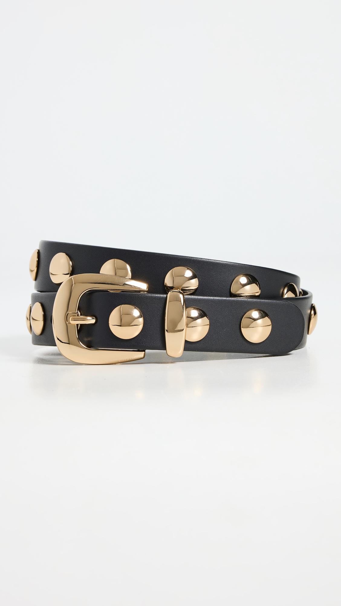 western studded belt