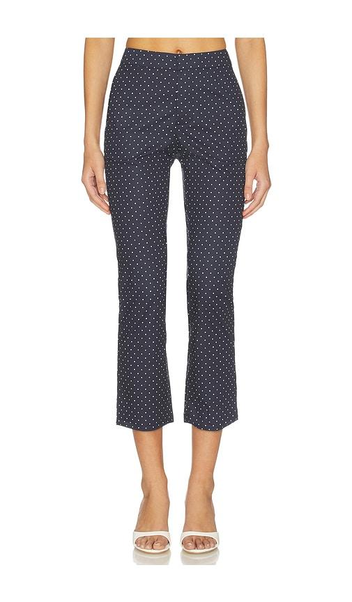 weworewhat button front pant in navy.