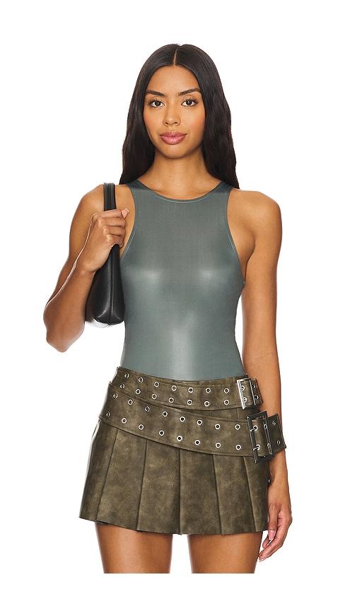 weworewhat muscle tank in brown.