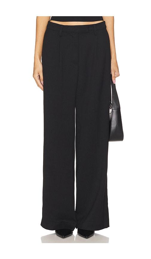 weworewhat relaxed trouser in black.