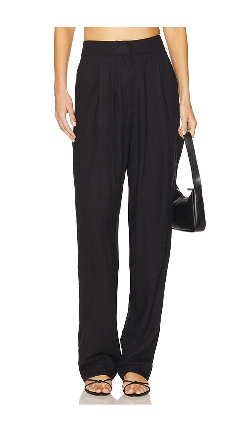 weworewhat trouser pants in black.