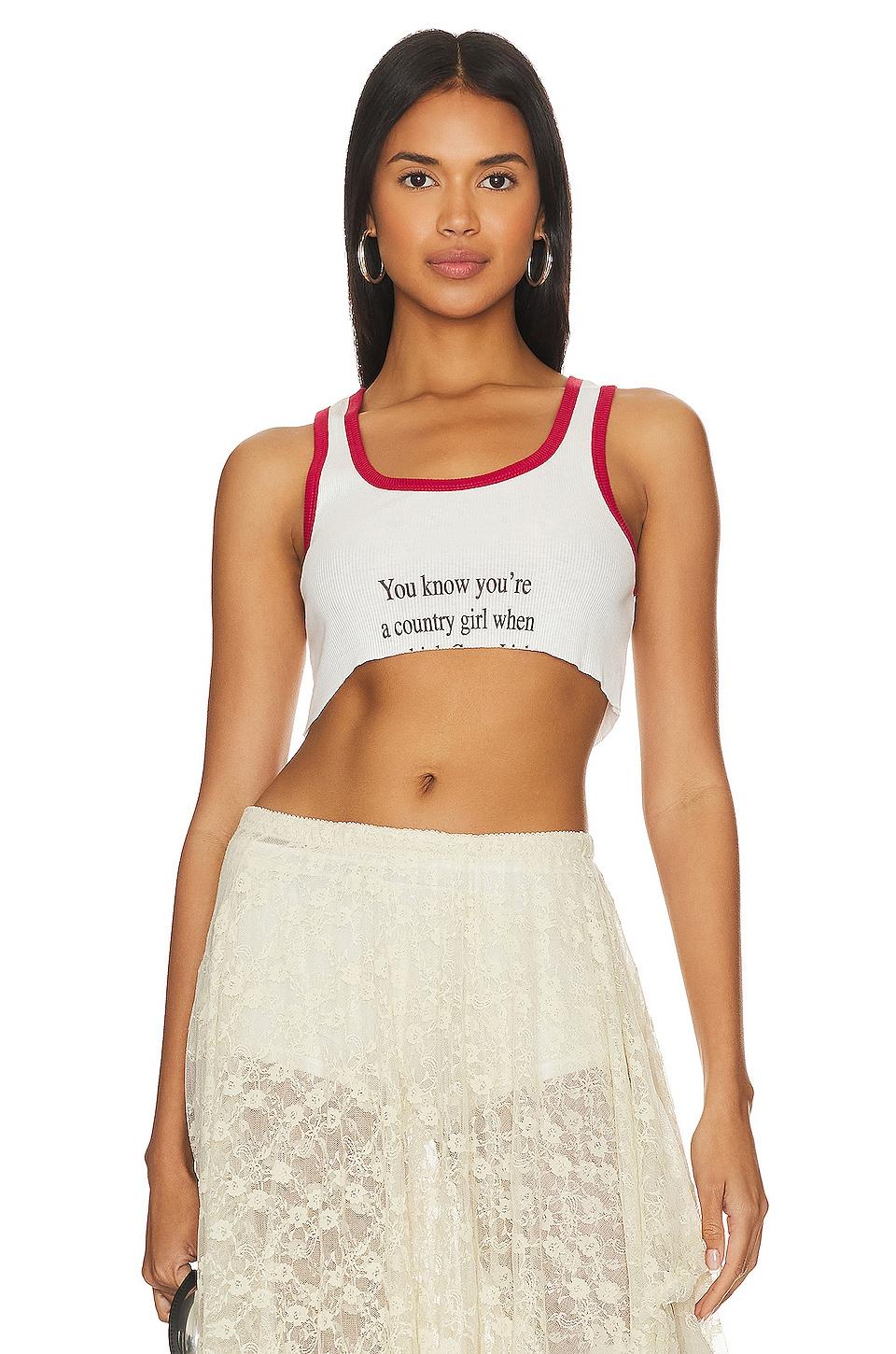 when what? cropped rib tank