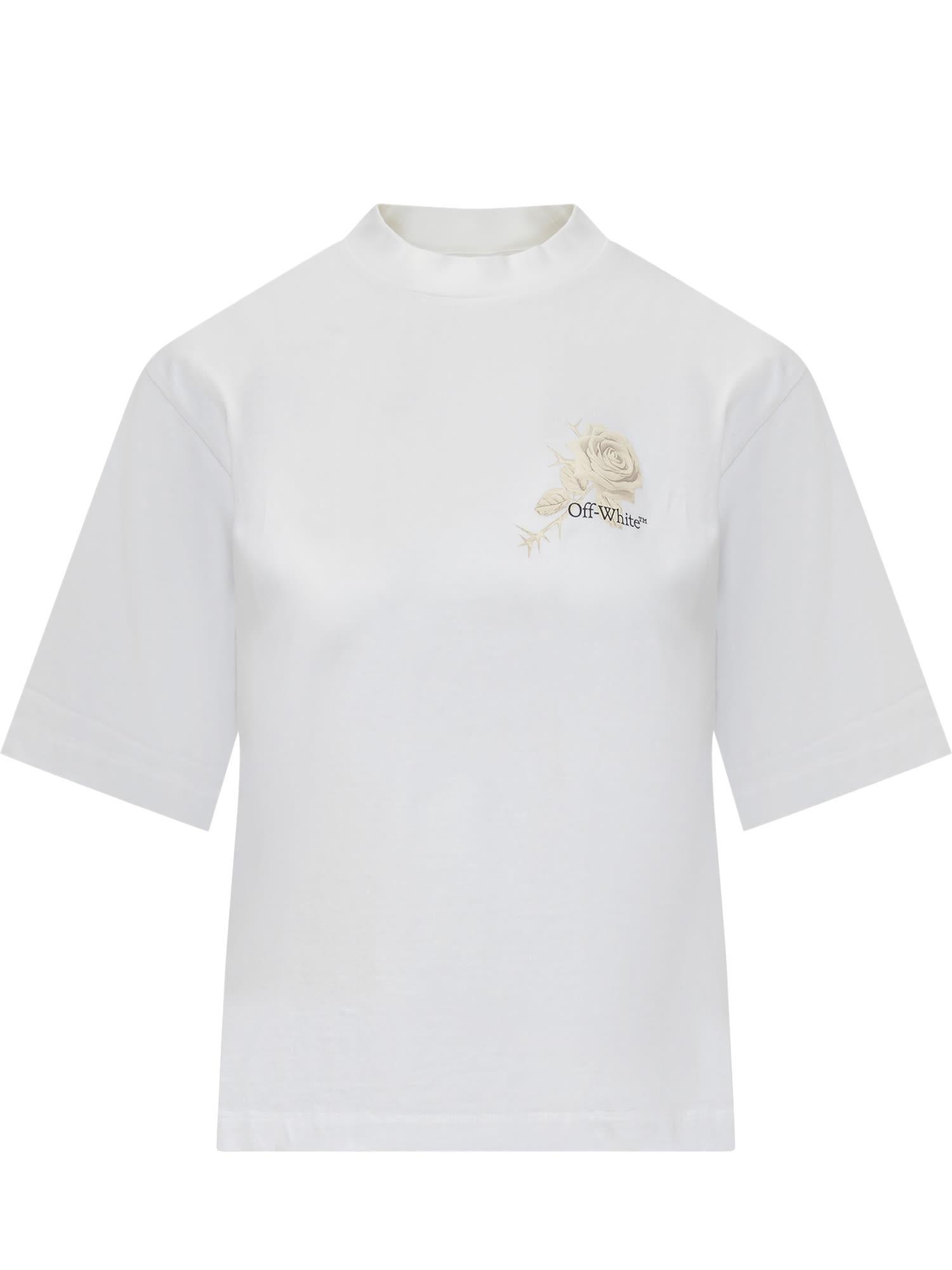 white cotton t-shirt