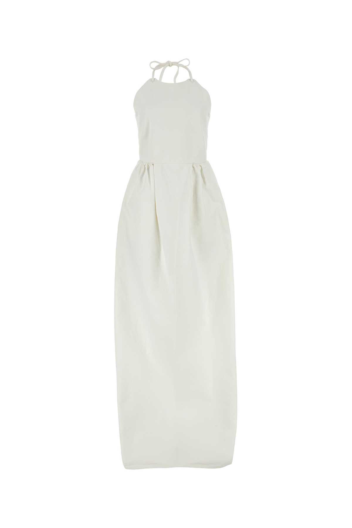 white denim europa dress