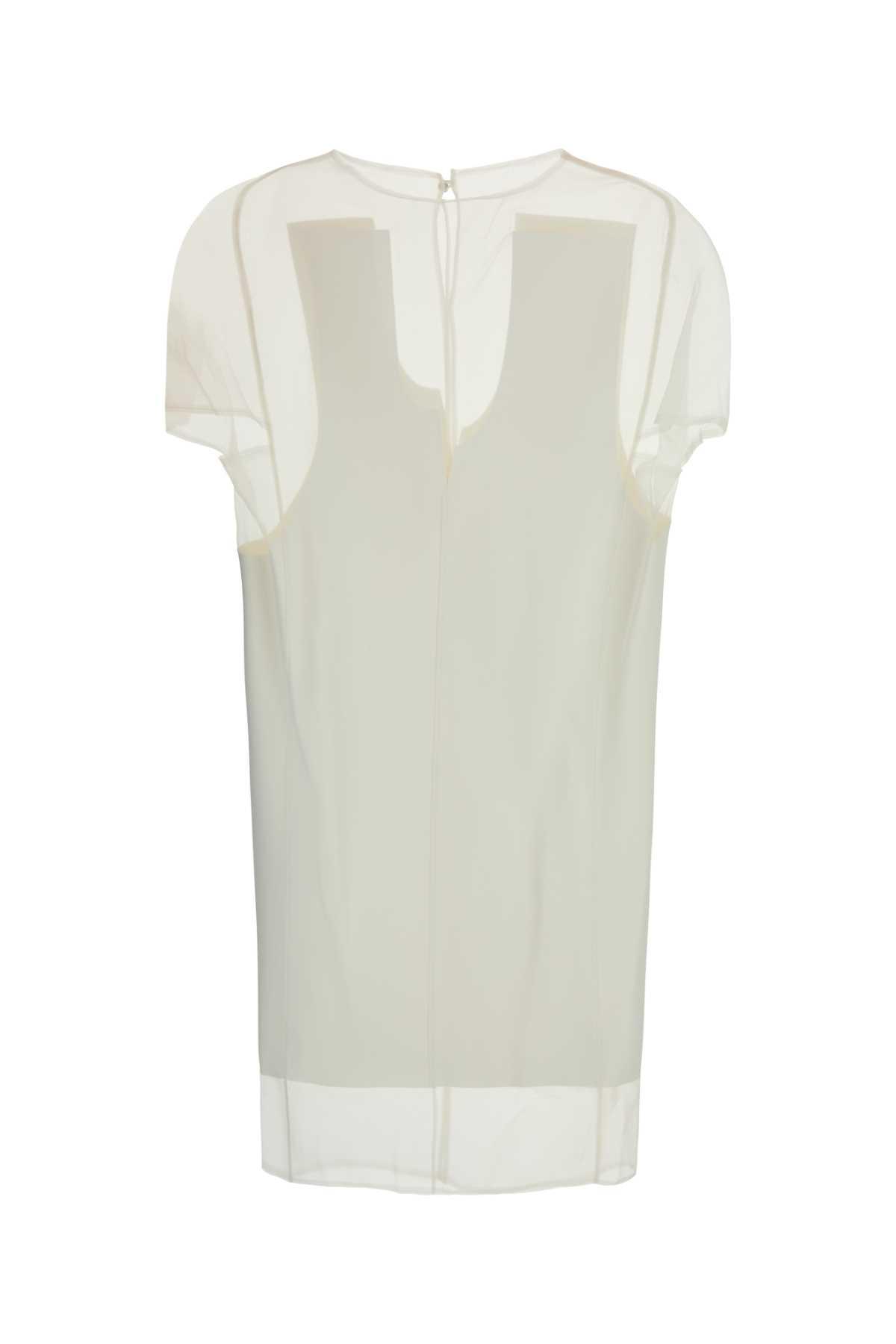 white silk winona dress